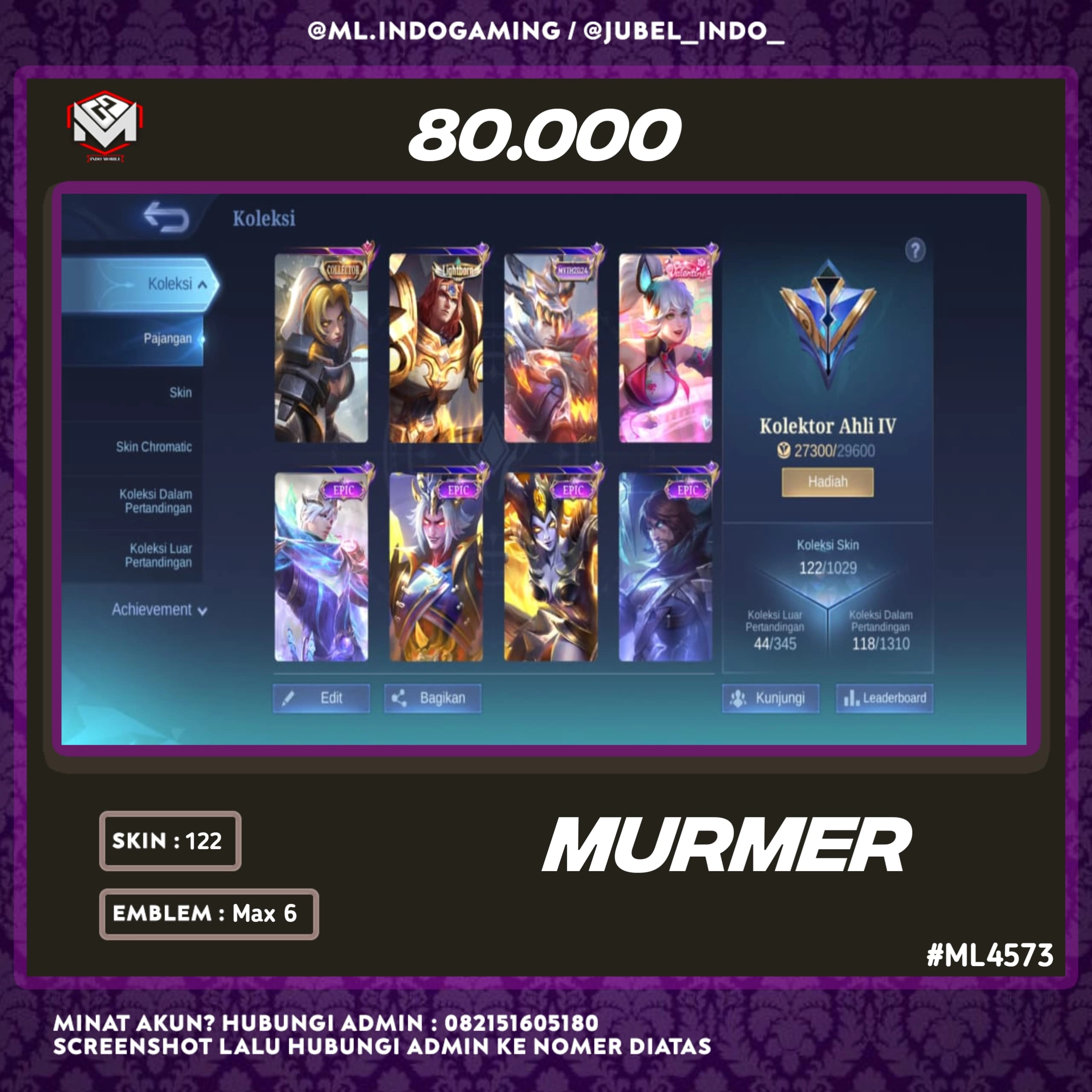 STOK ML #ML4573