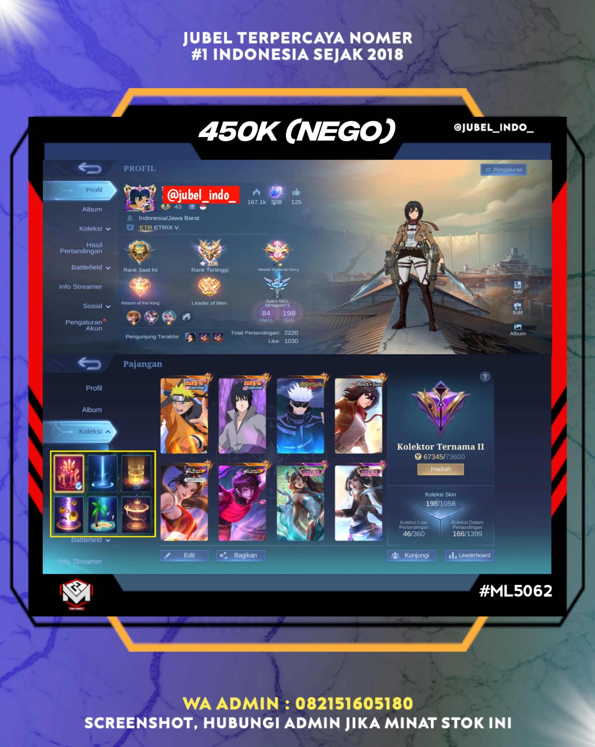 STOK ML #ML5062