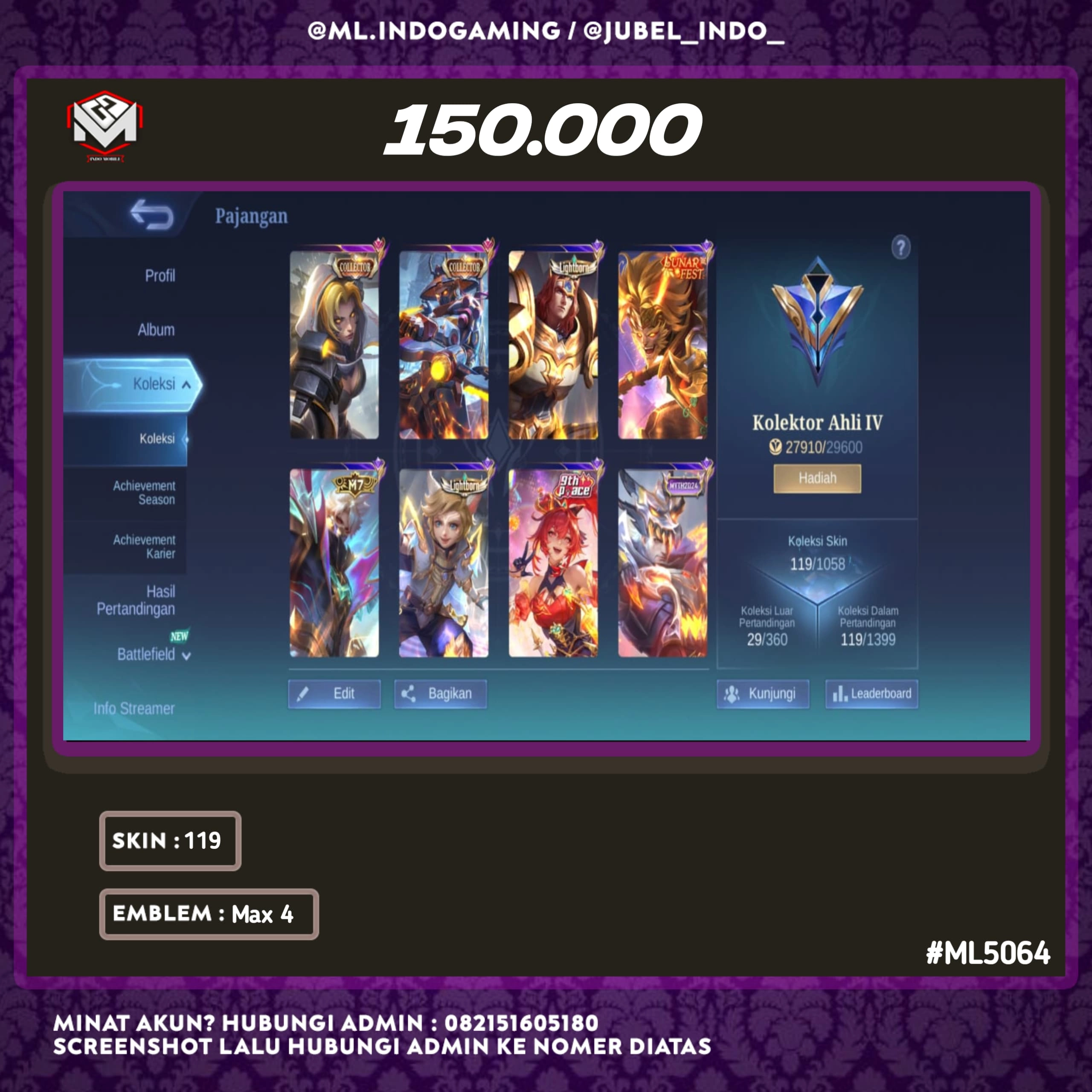 STOK ML #ML5064
