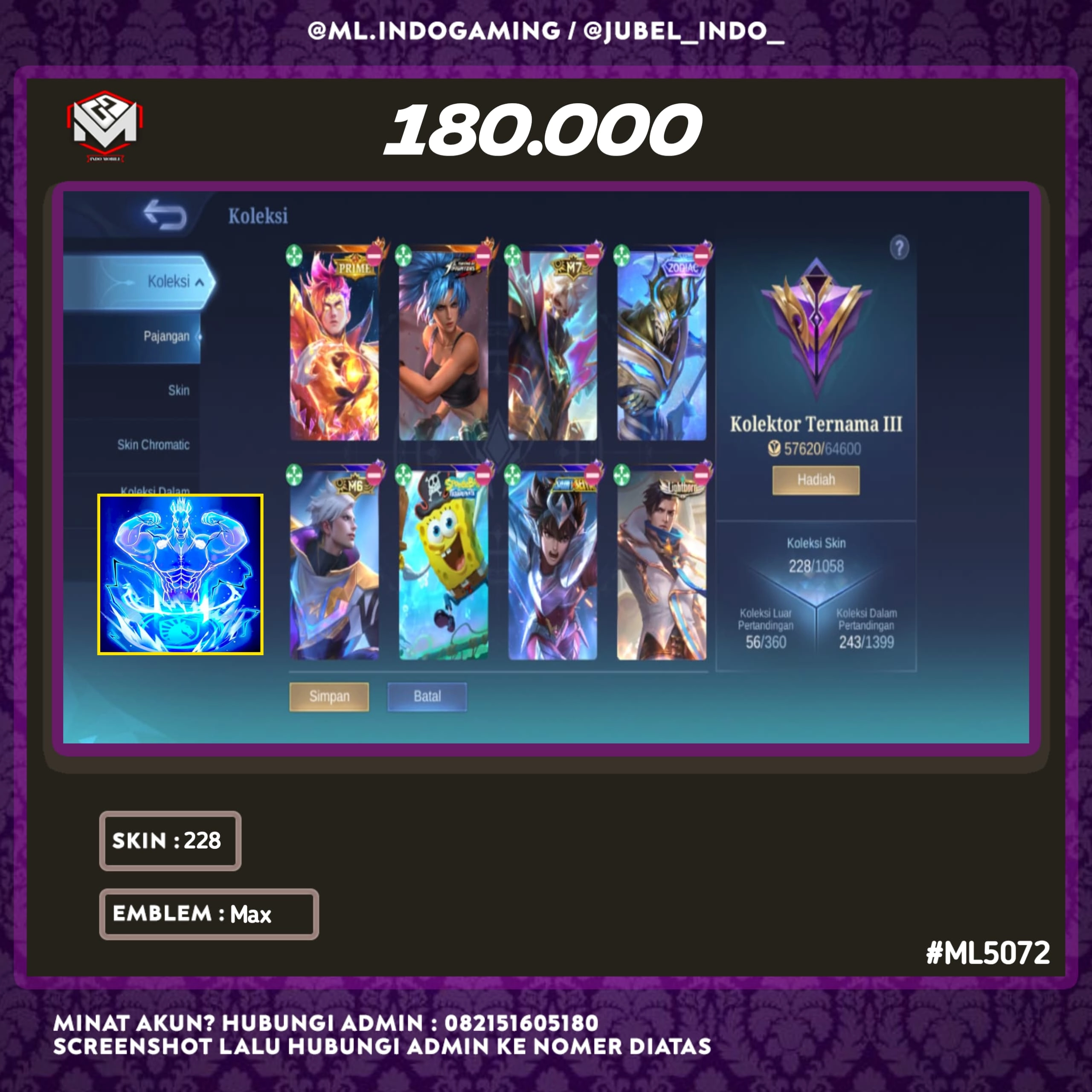 STOK ML #ML5072