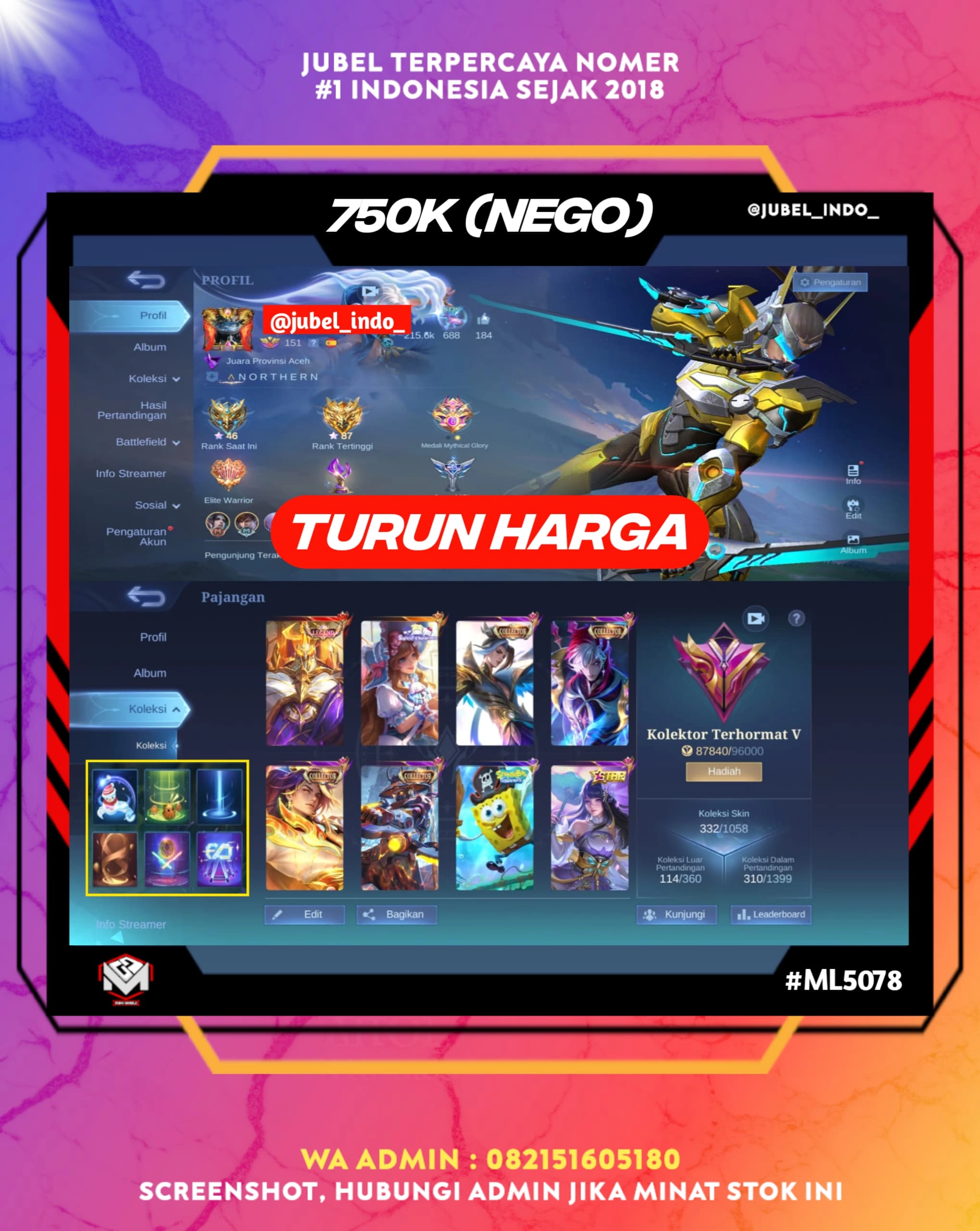 STOK ML #ML5078