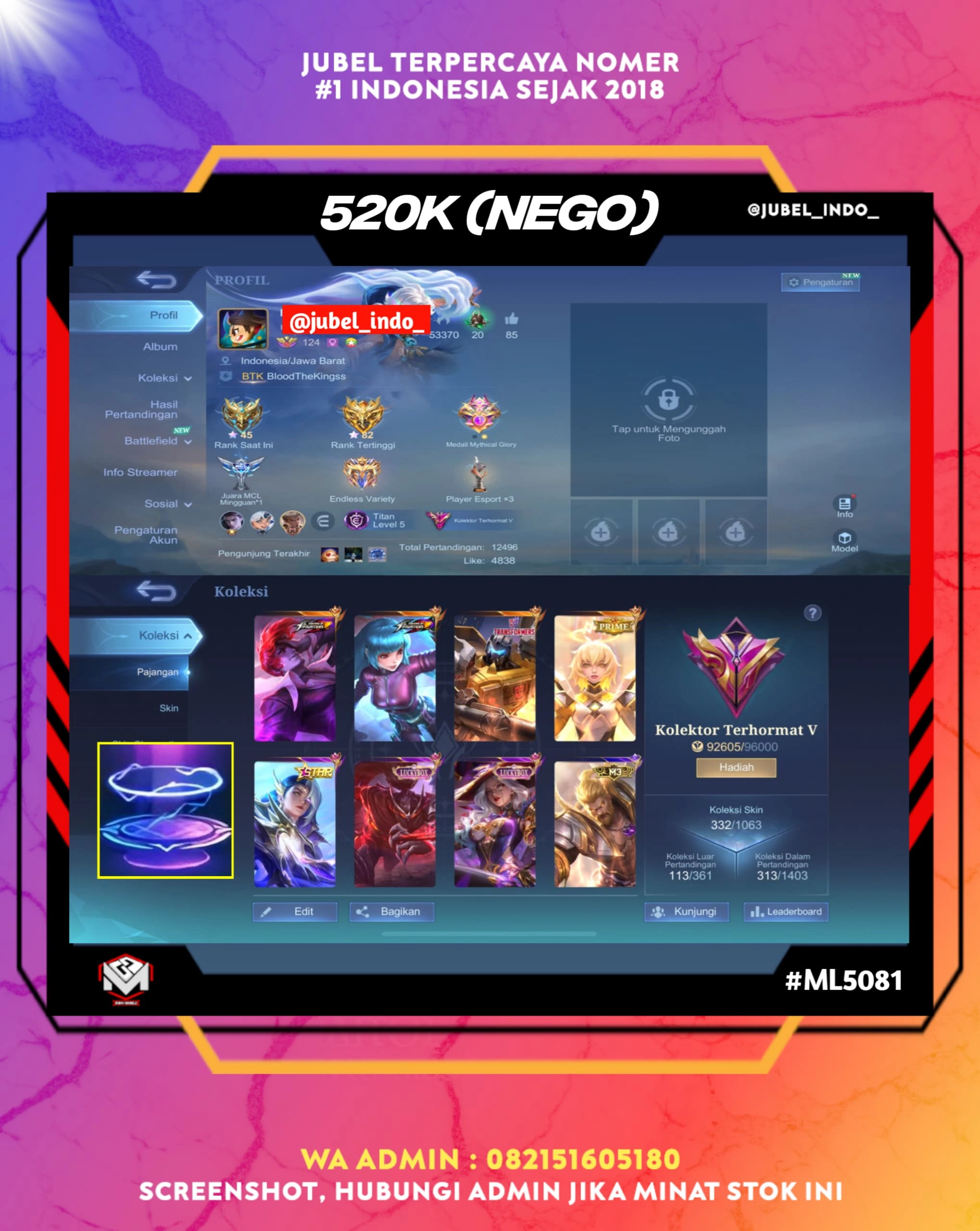 STOK ML #ML5081