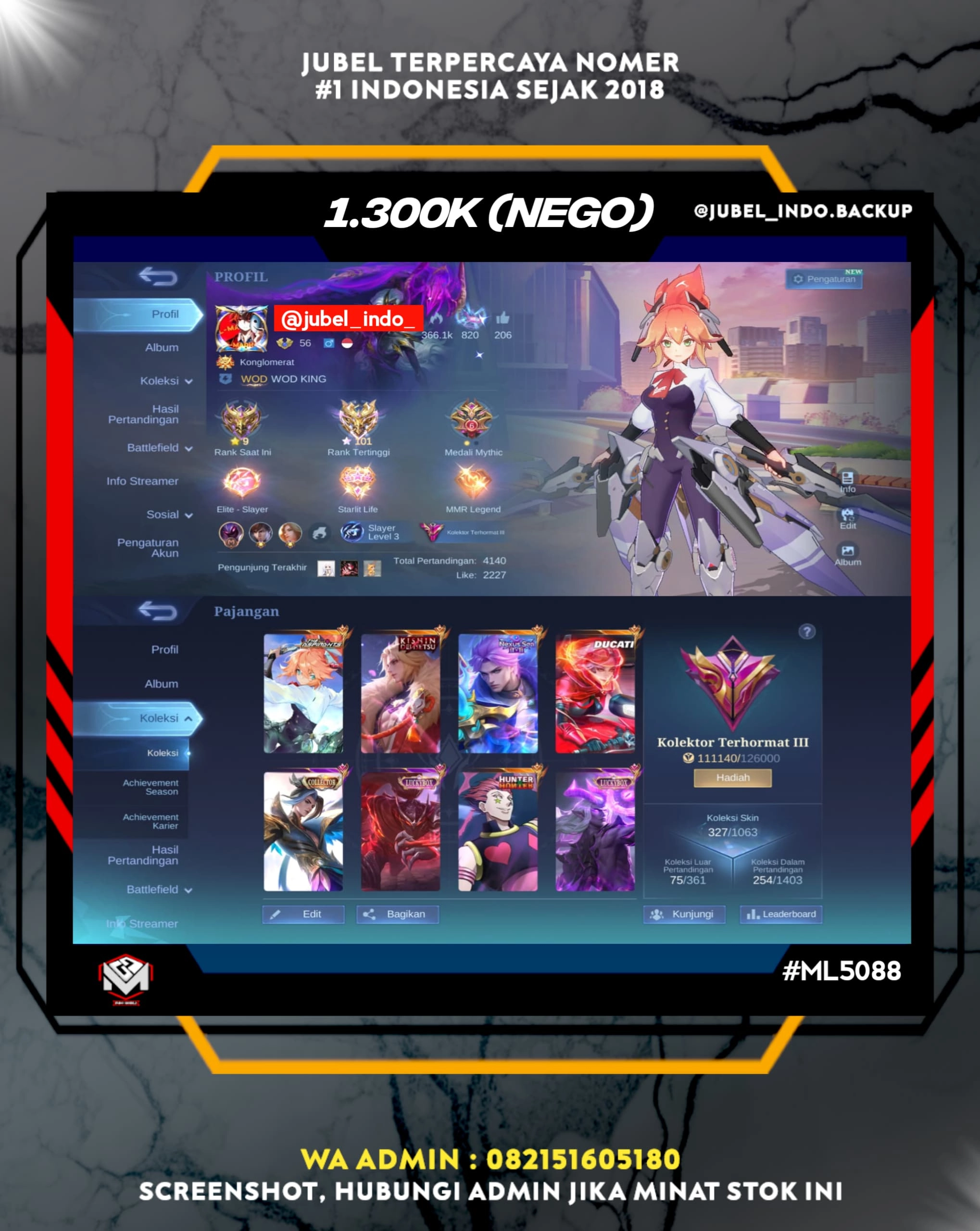 STOK ML #ML5088