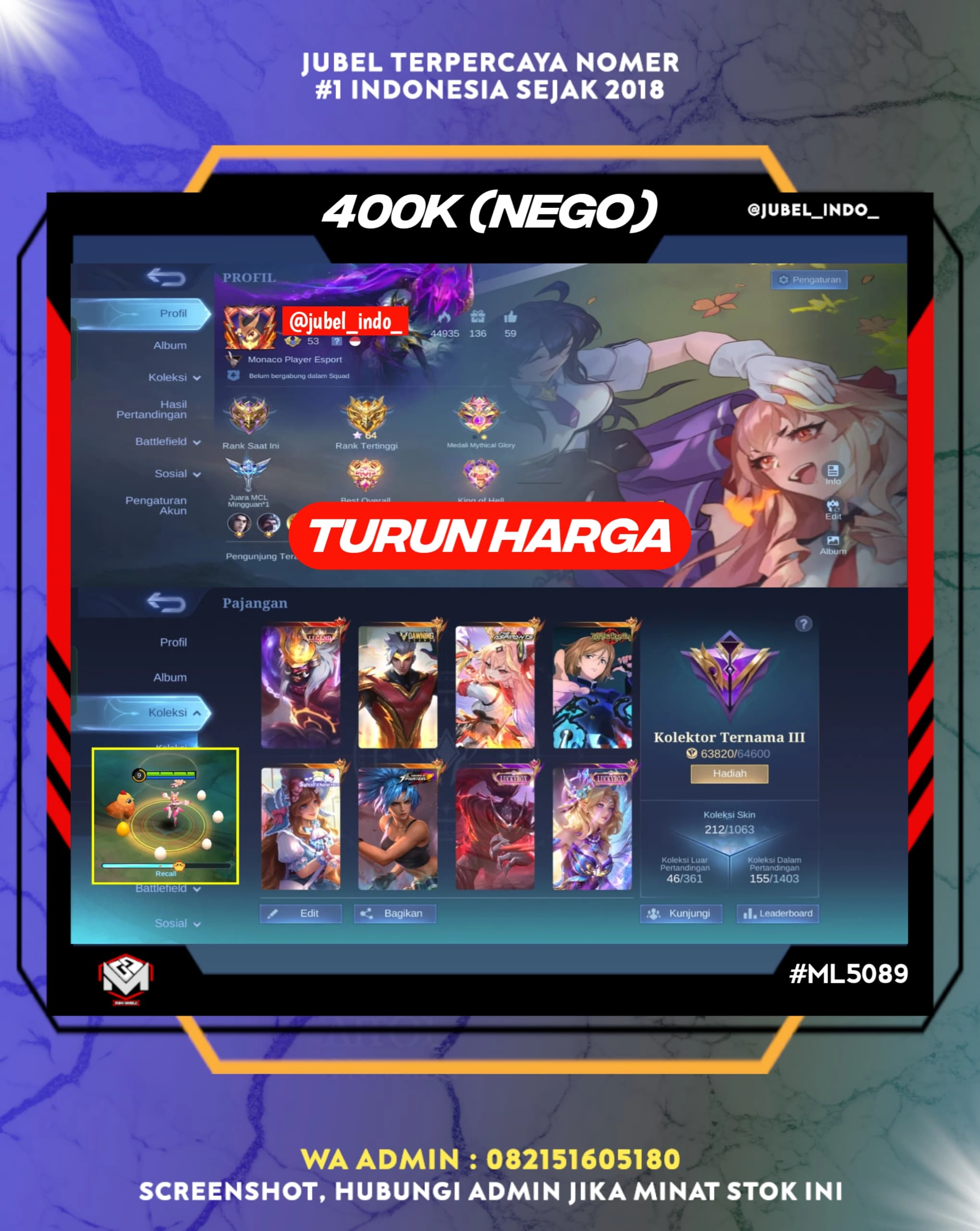 STOK ML #ML5089
