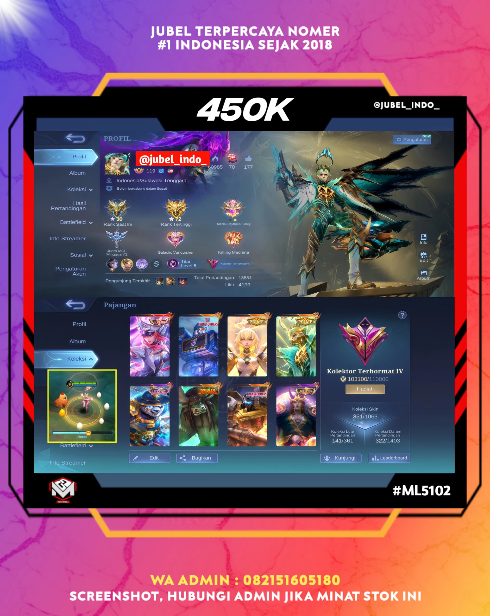 STOK ML #ML5102