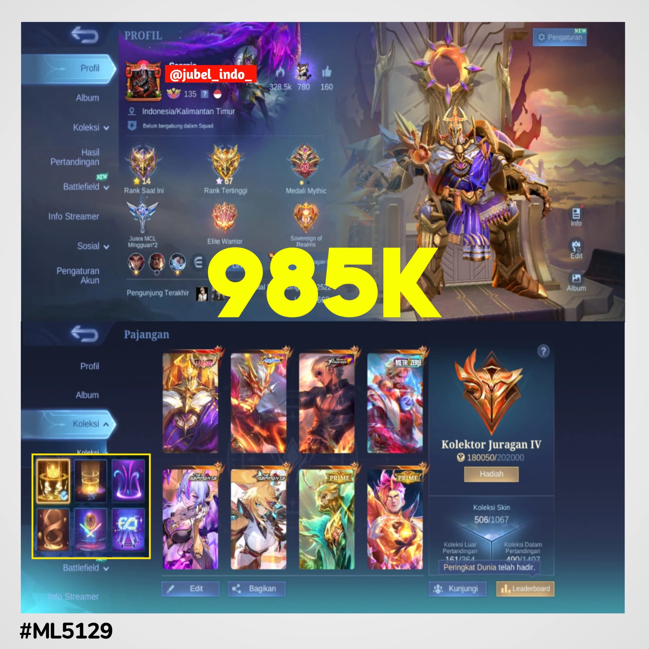 STOK ML #ML5129