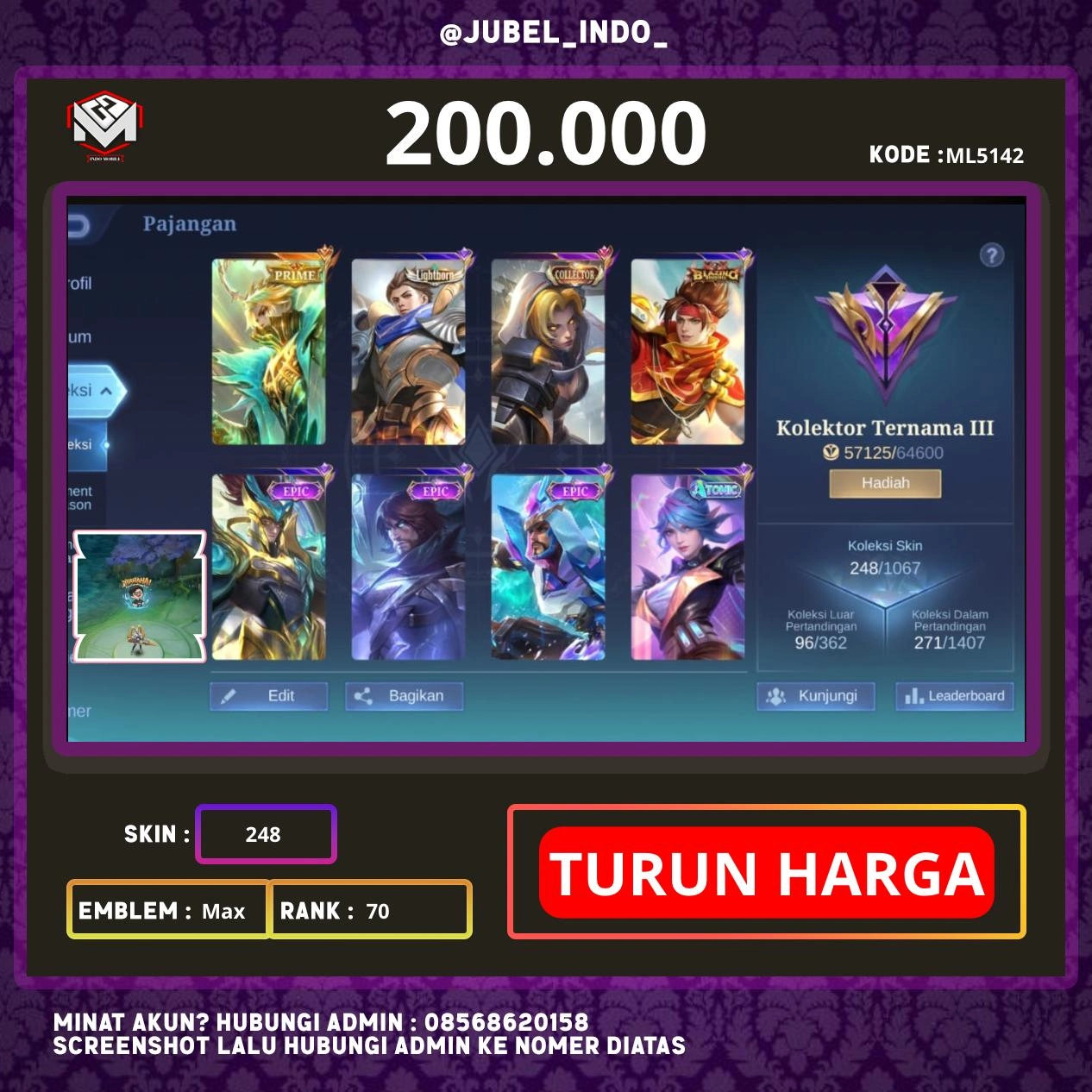 STOK ML #ML5142