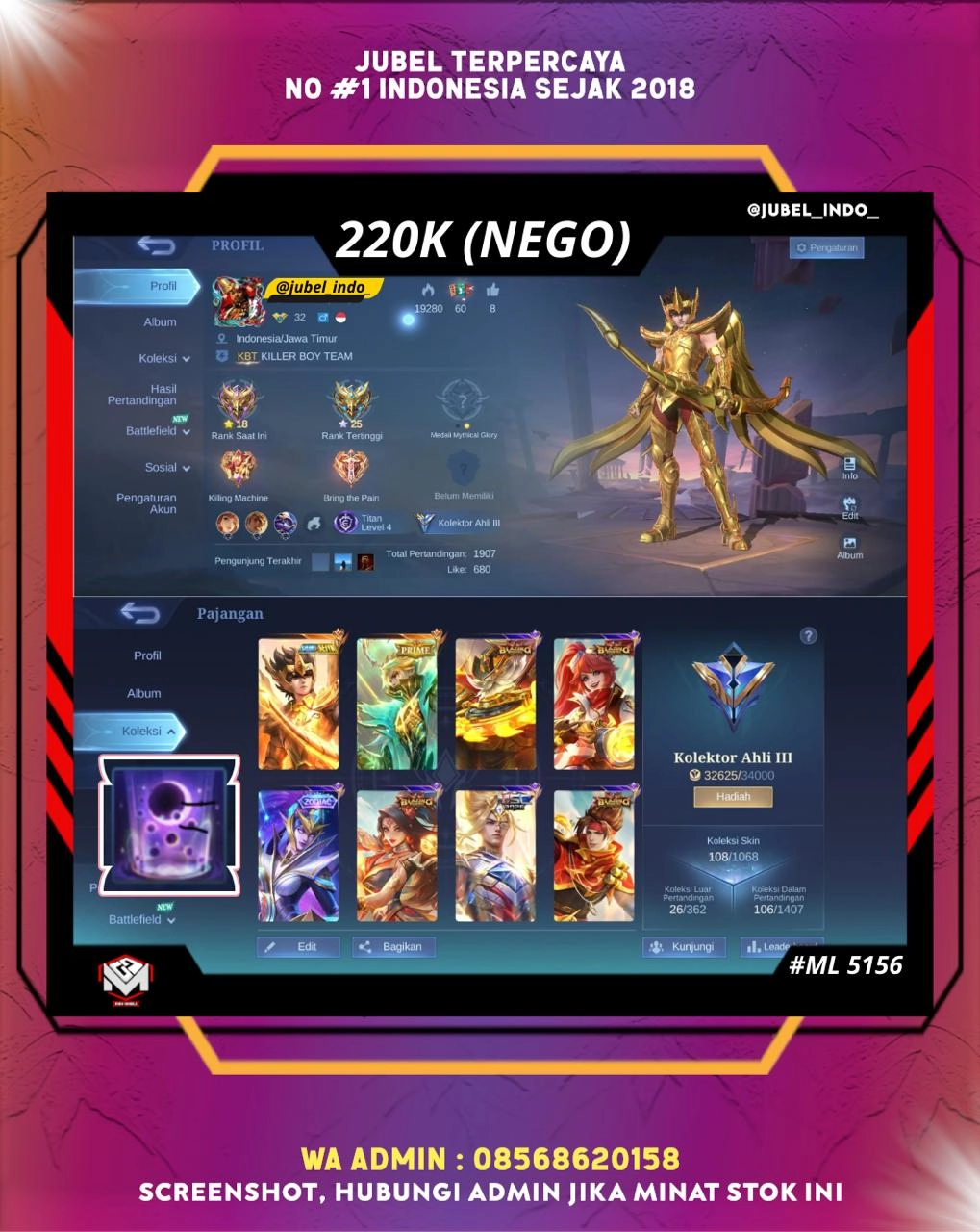 STOK ML #ML5156