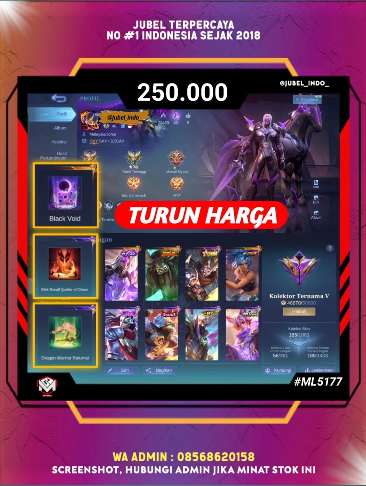 STOK ML #ML5177