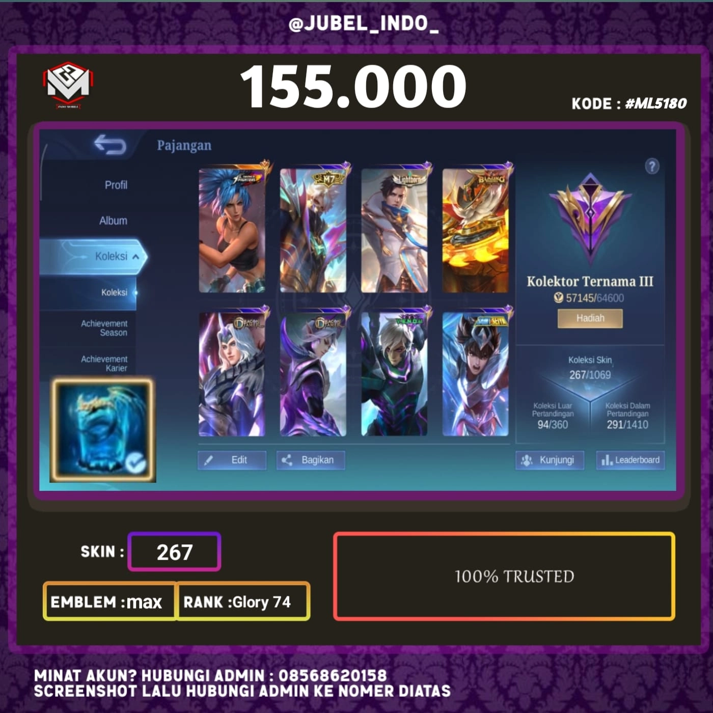 STOK ML #ML5180