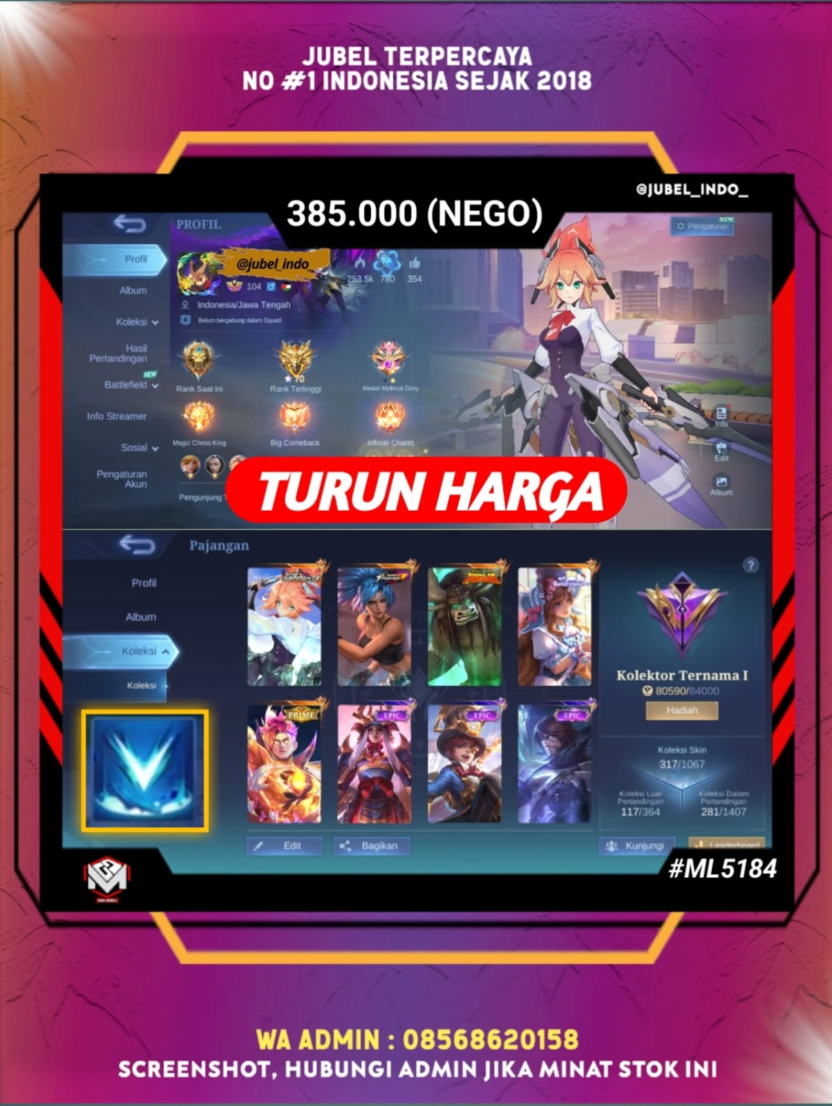 STOK ML #ML5184