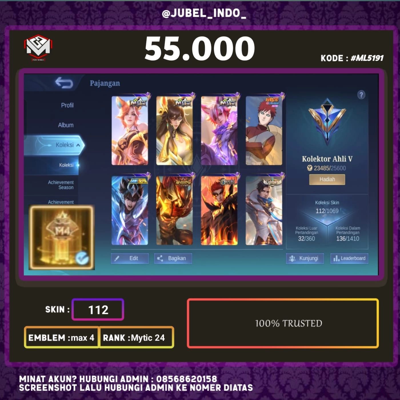STOK ML #ML5191