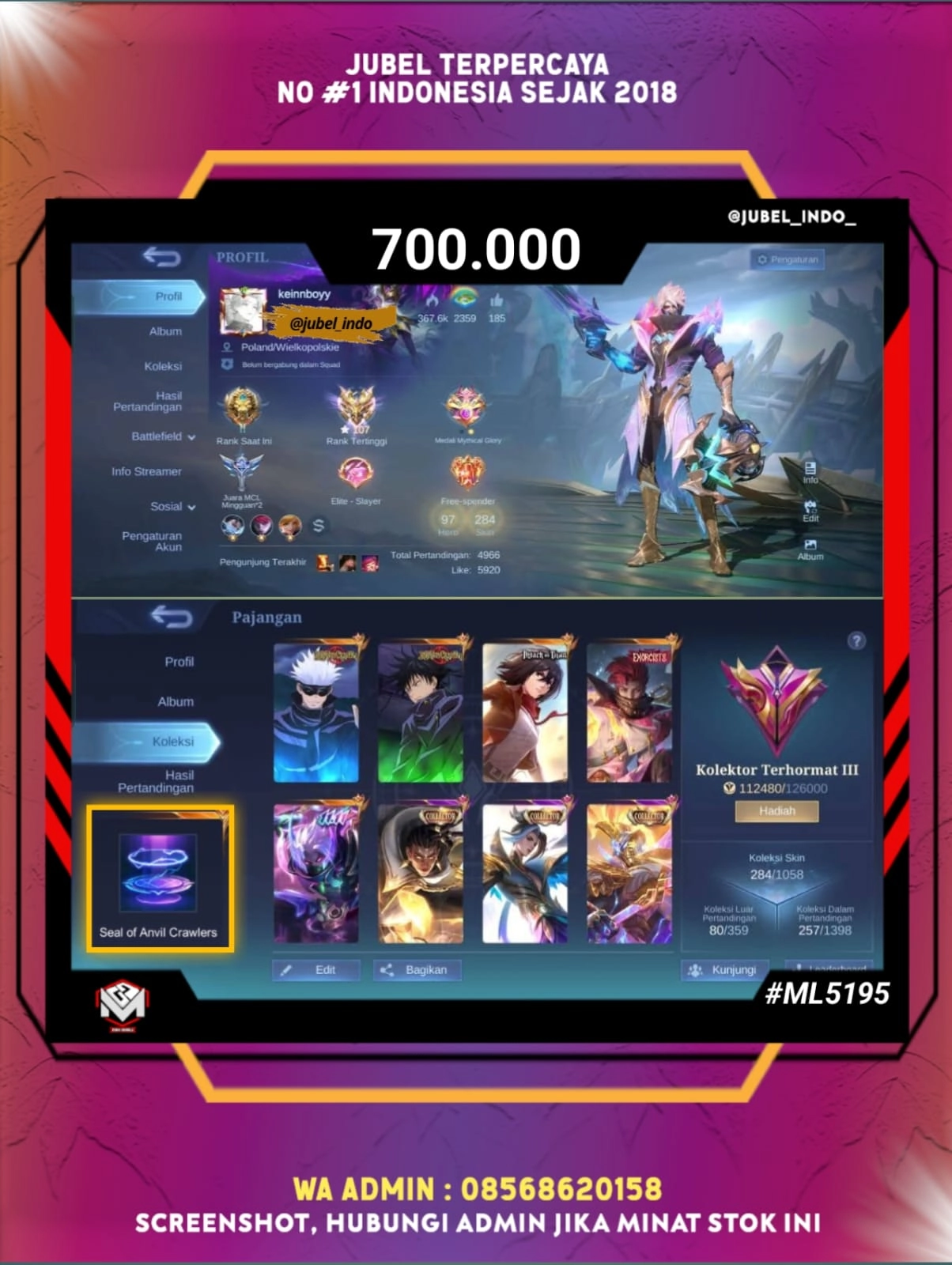 STOK ML #ML5195