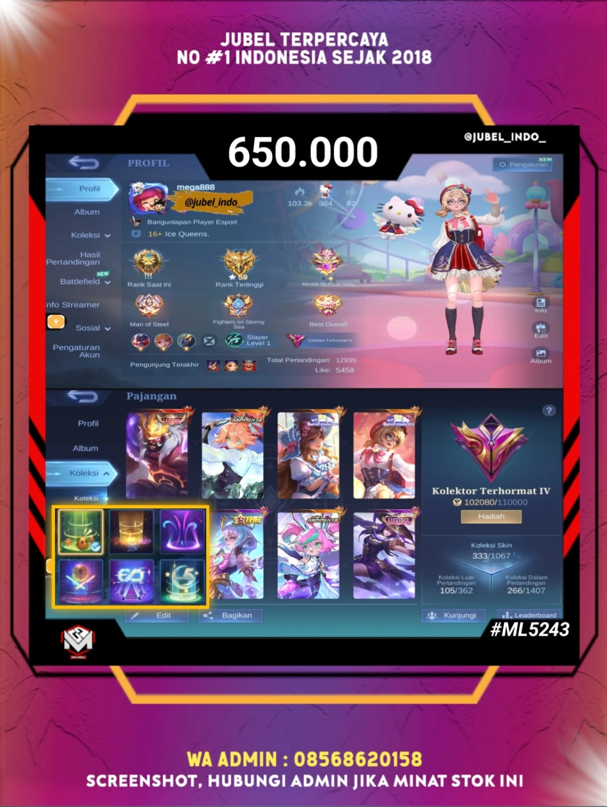 STOK ML #ML5243