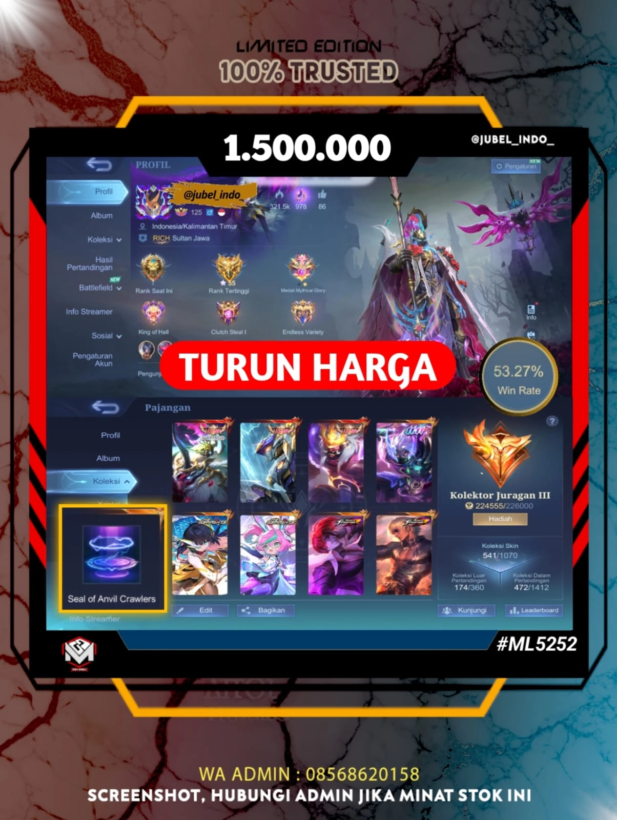 STOK ML #ML5252