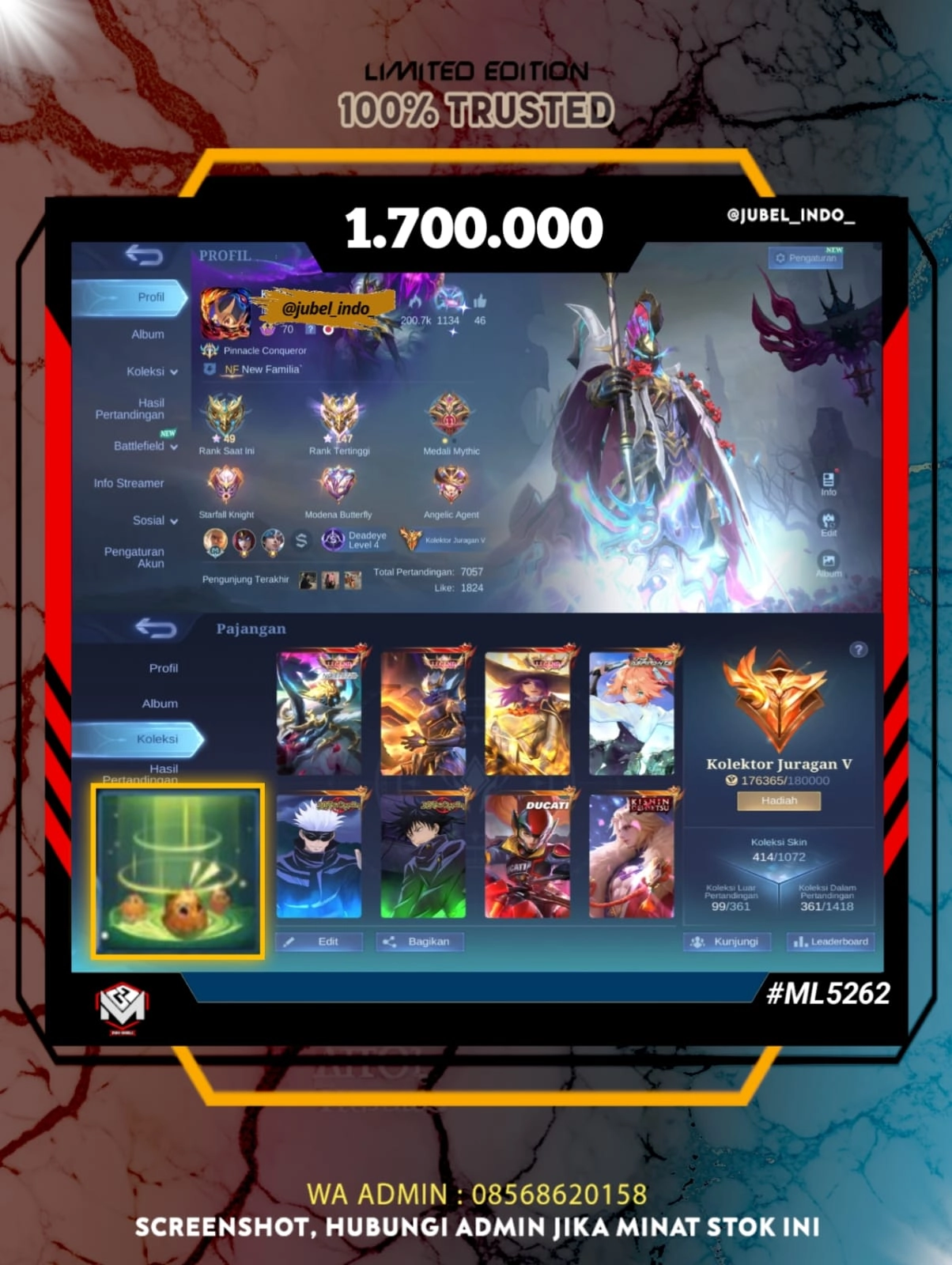 STOK ML #ML5262
