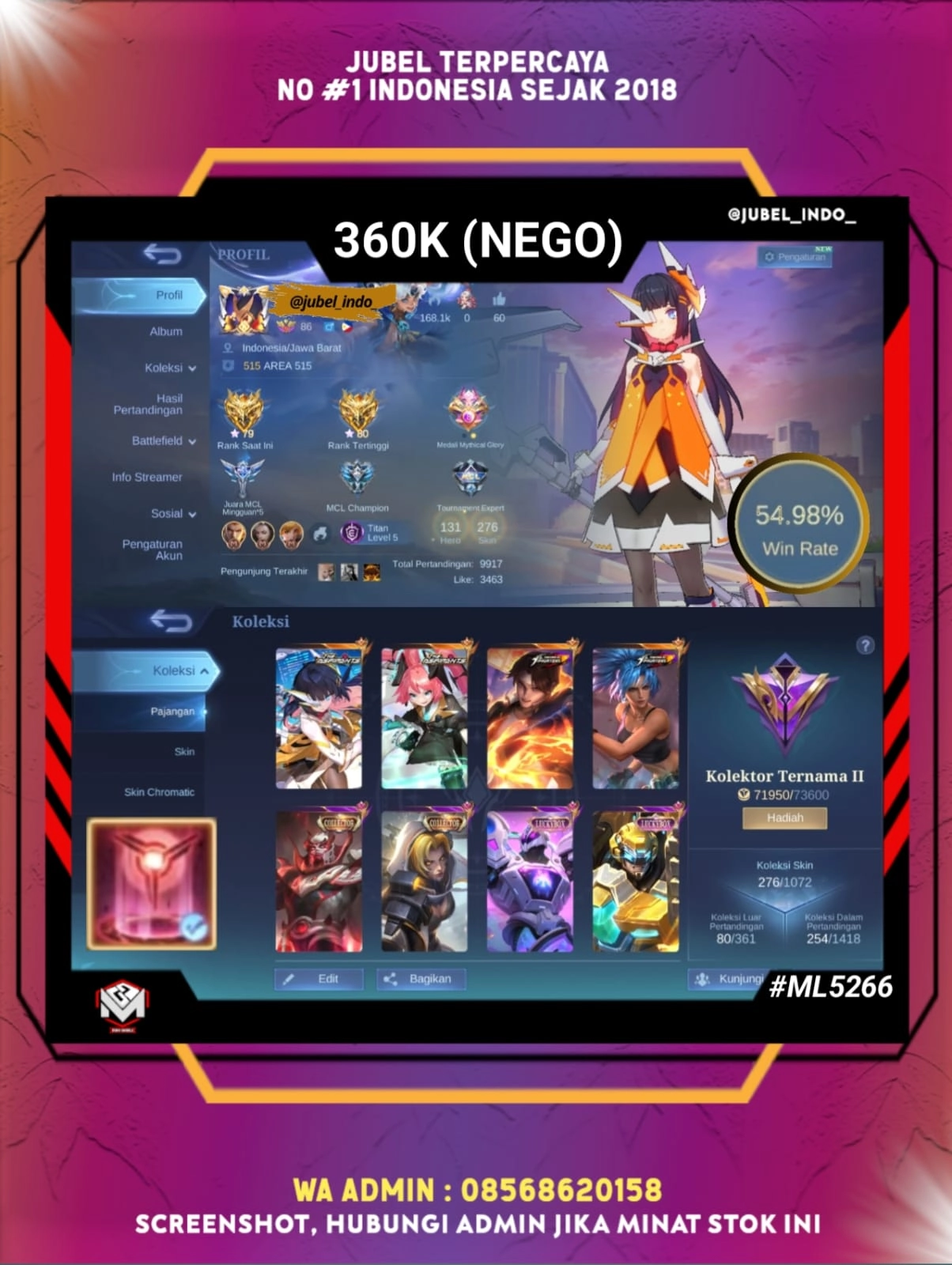 STOK ML #ML5266