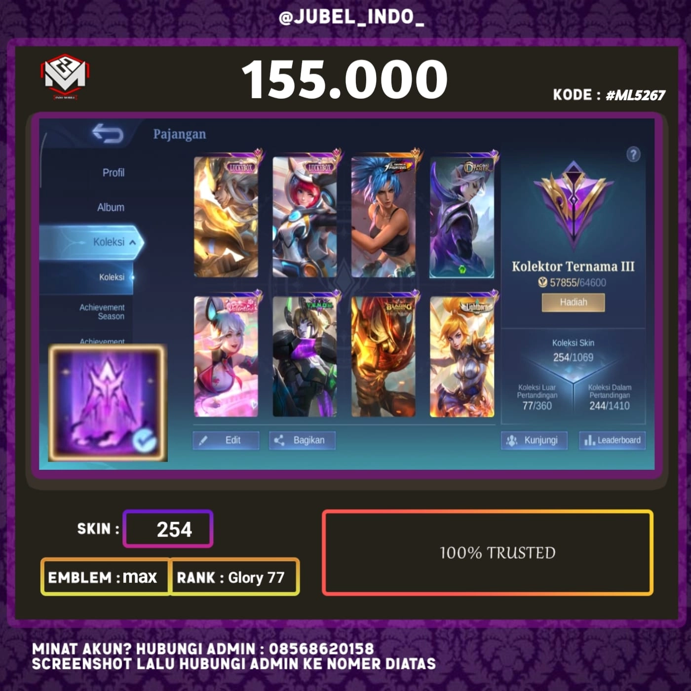 STOK ML #ML5267
