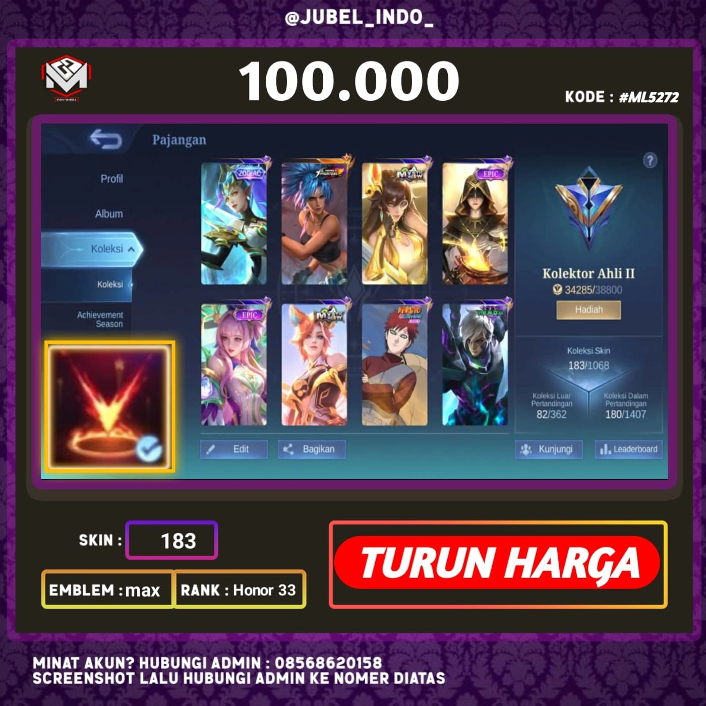 STOK ML #ML5272