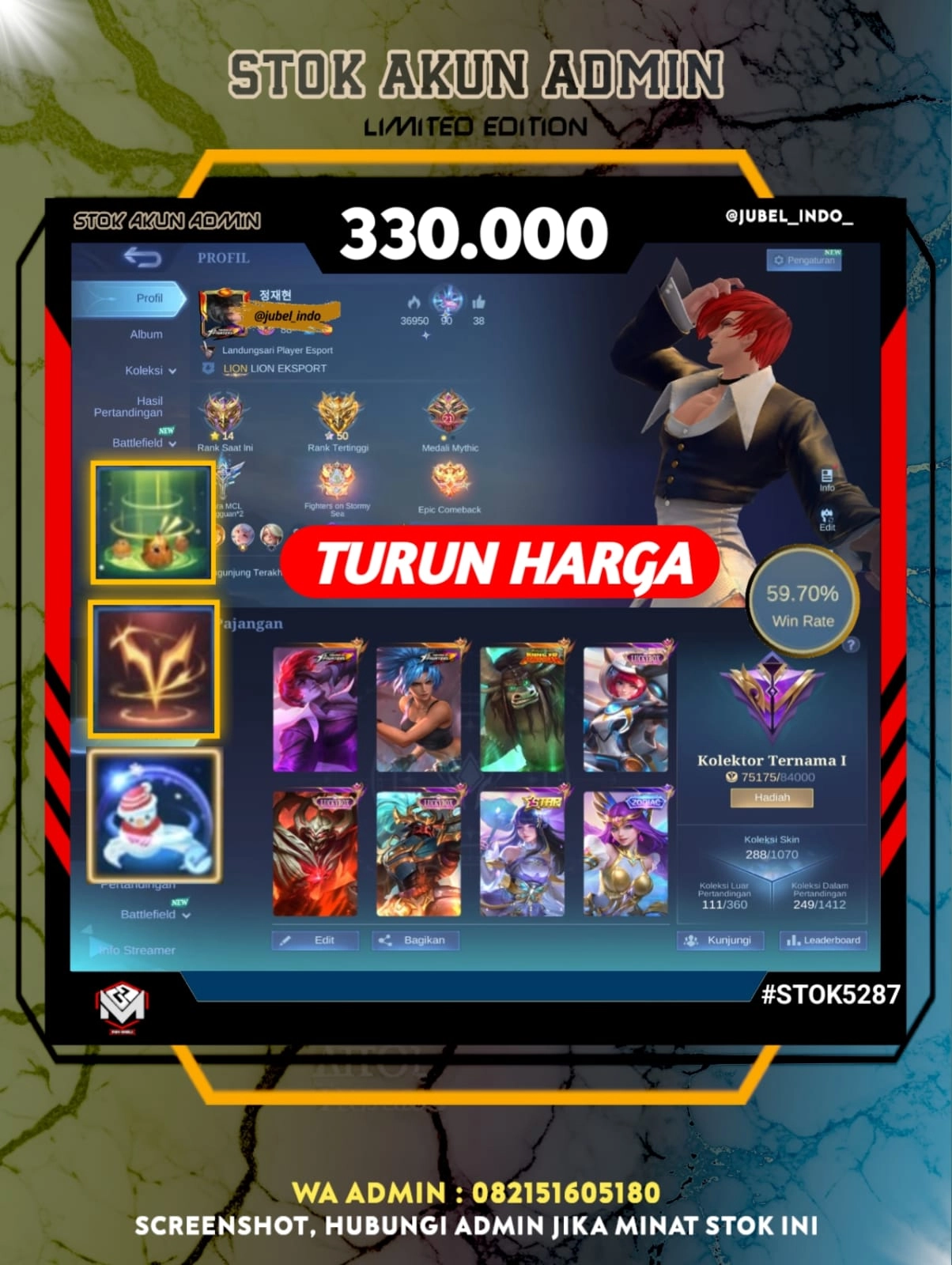 STOK ML #ML5287