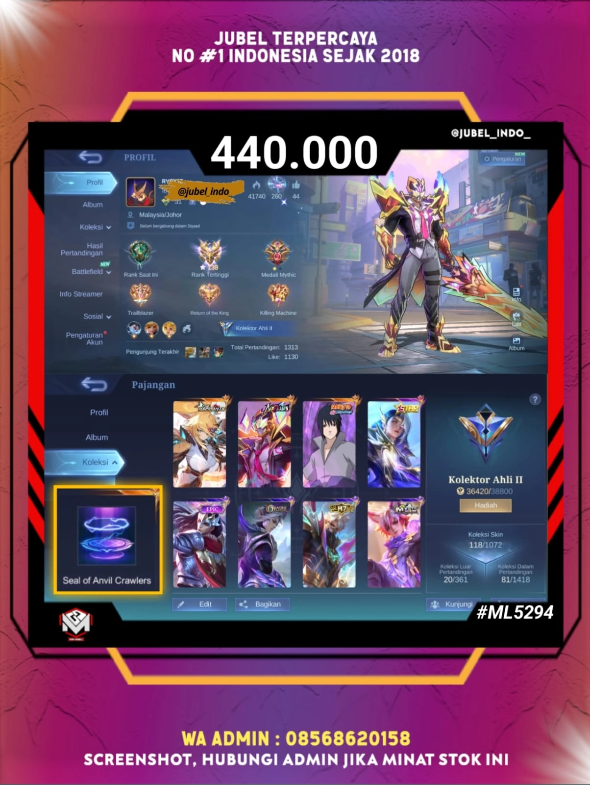 STOK ML #ML5294