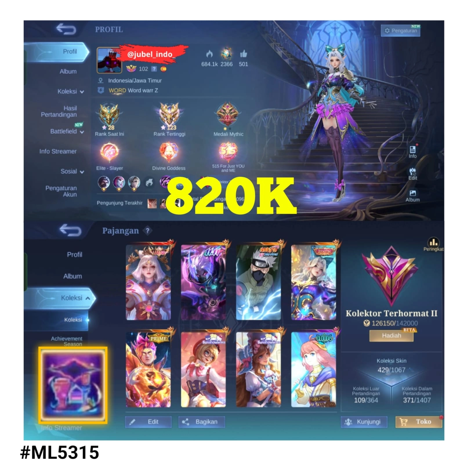 STOK ML #ML5315
