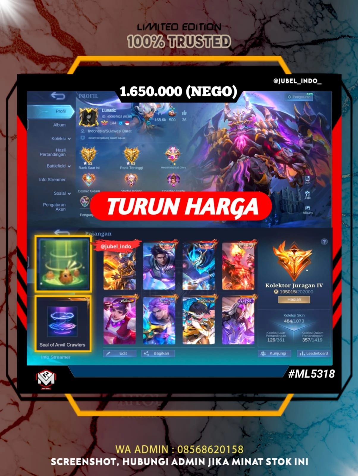 STOK ML #ML5318