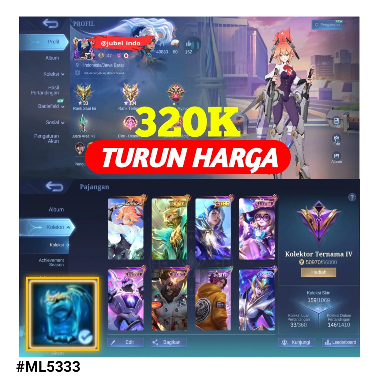 STOK ML #ML5333