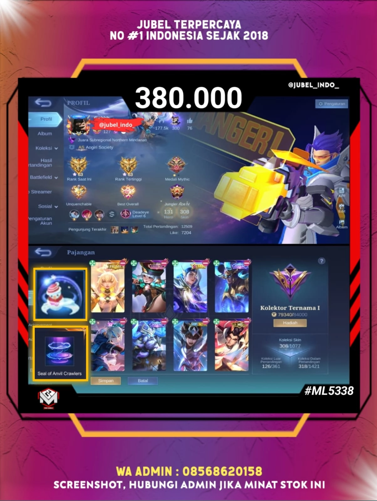 STOK ML #ML5338