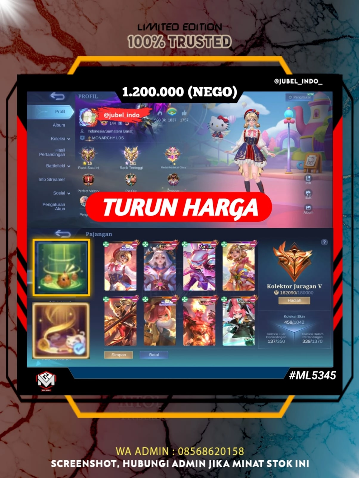 STOK ML #ML5345