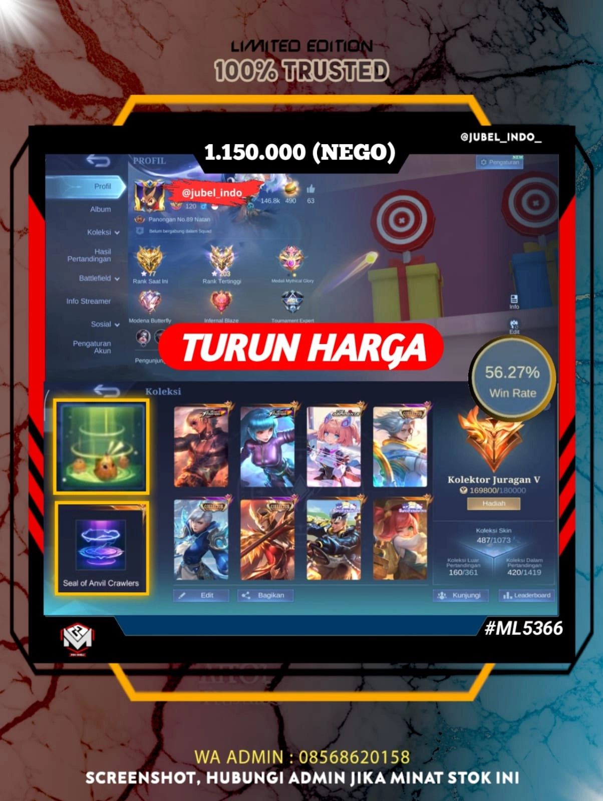 STOK ML #ML5366