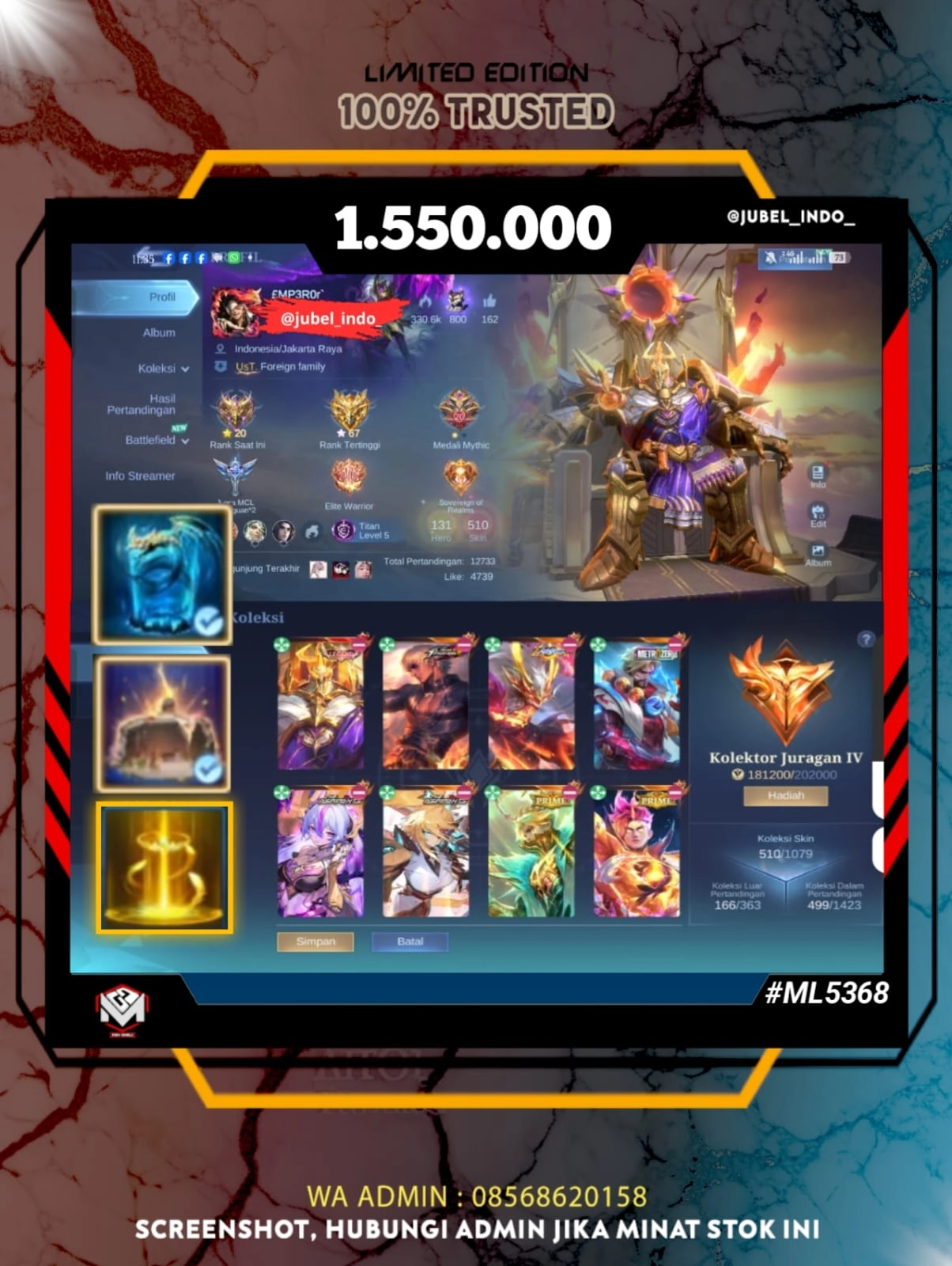 STOK ML #ML5368