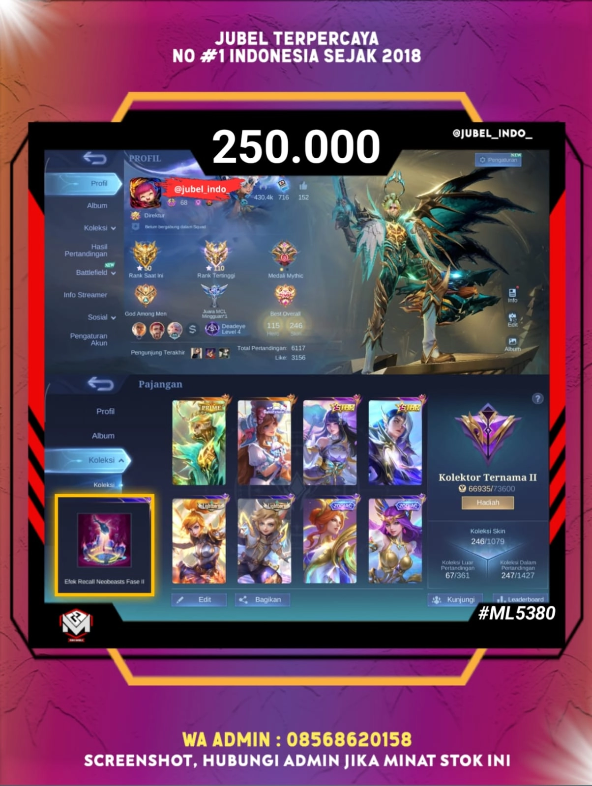 STOK ML #ML5380