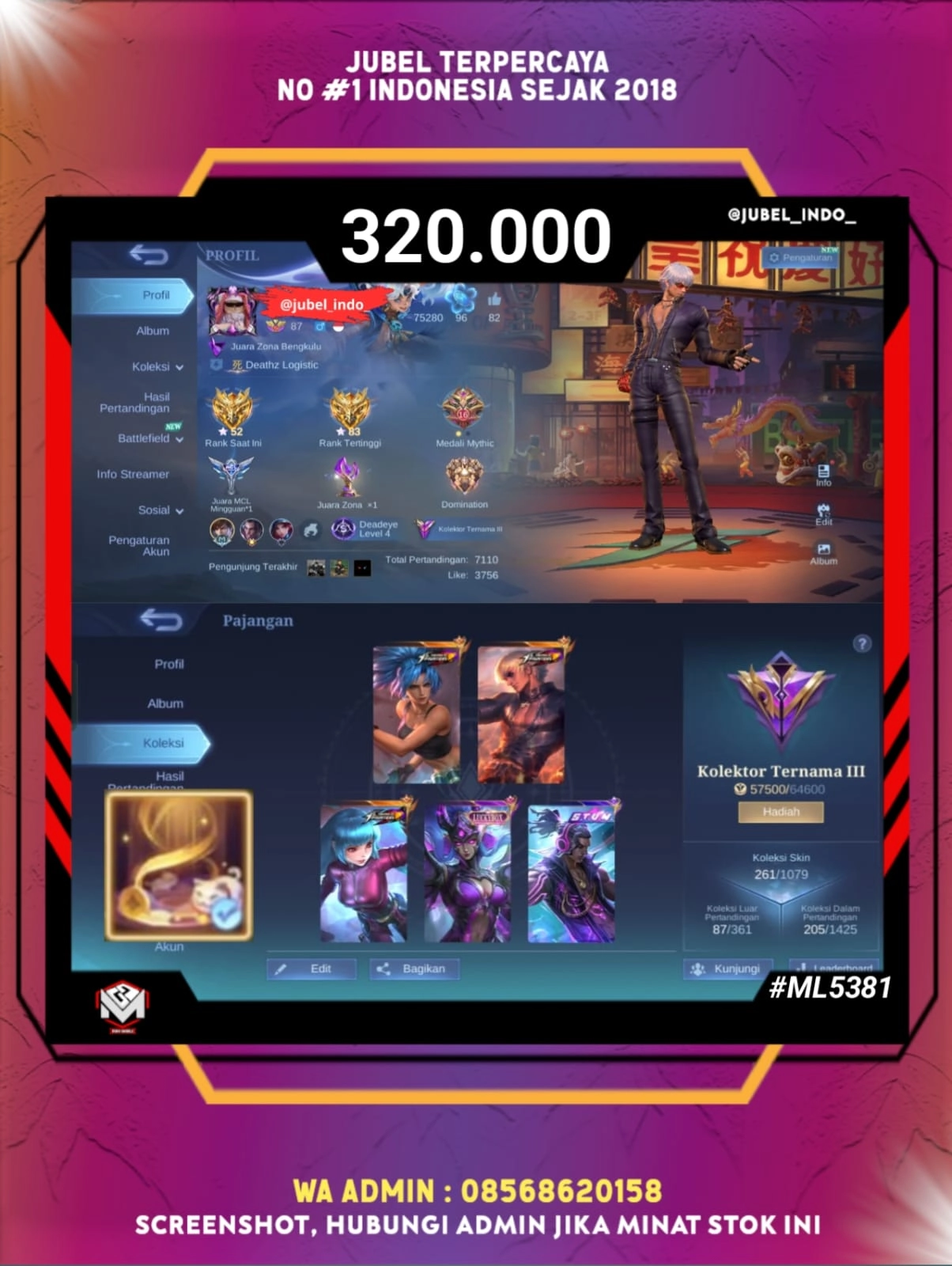 STOK ML #ML5381