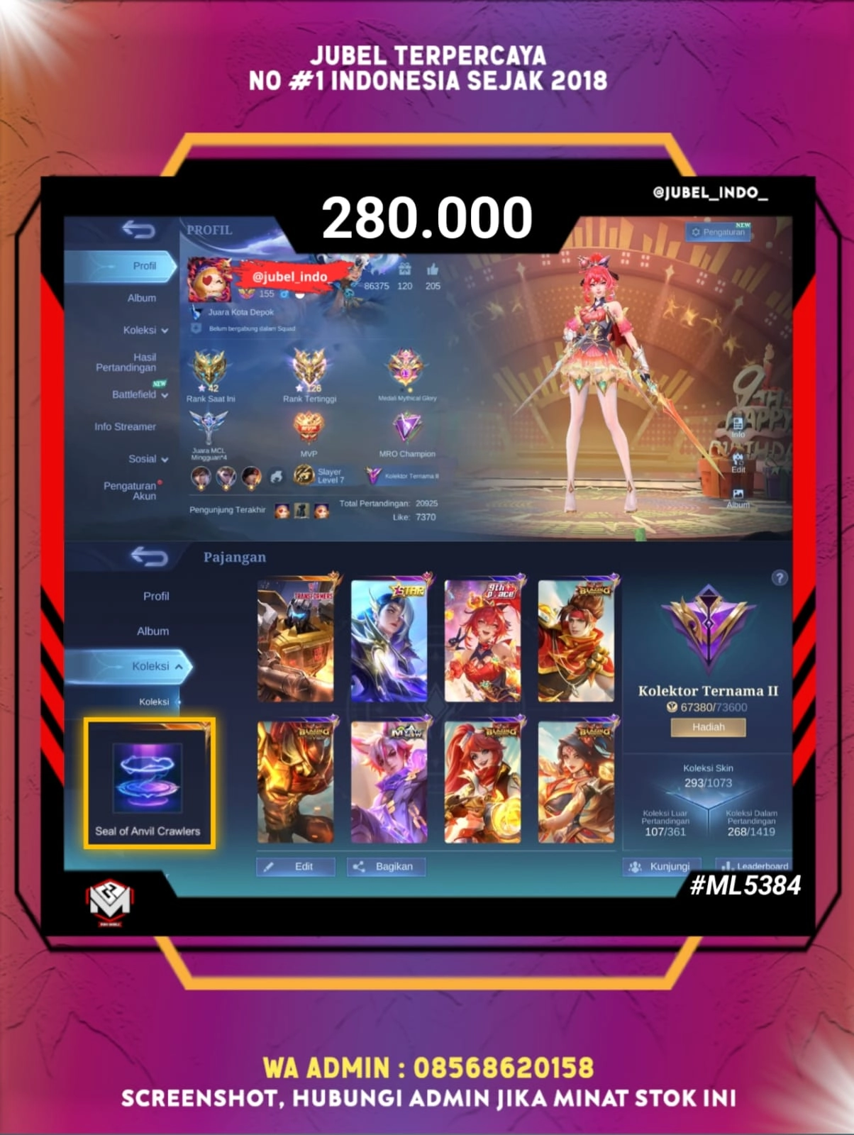 STOK ML #ML5384