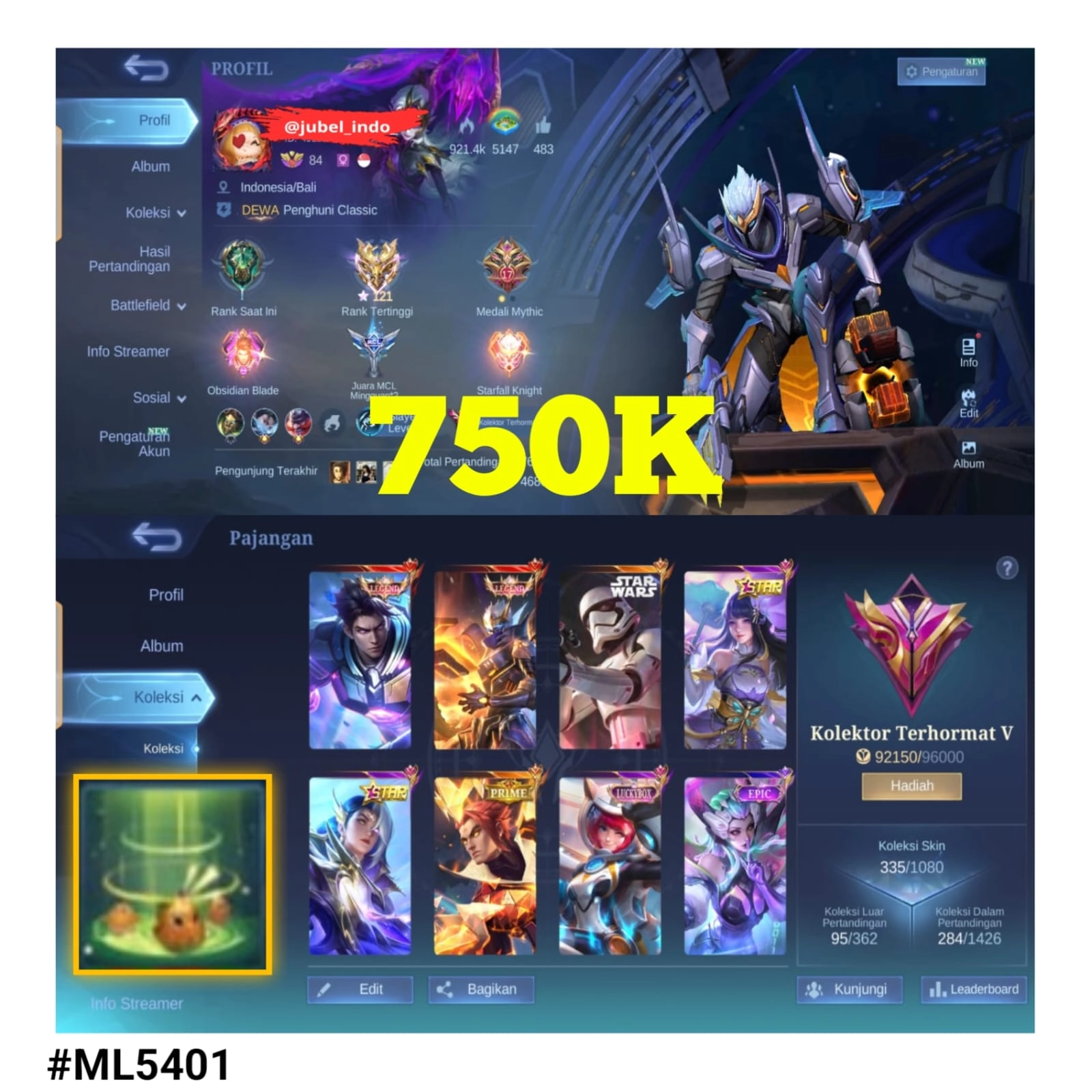 STOK ML #ML5401