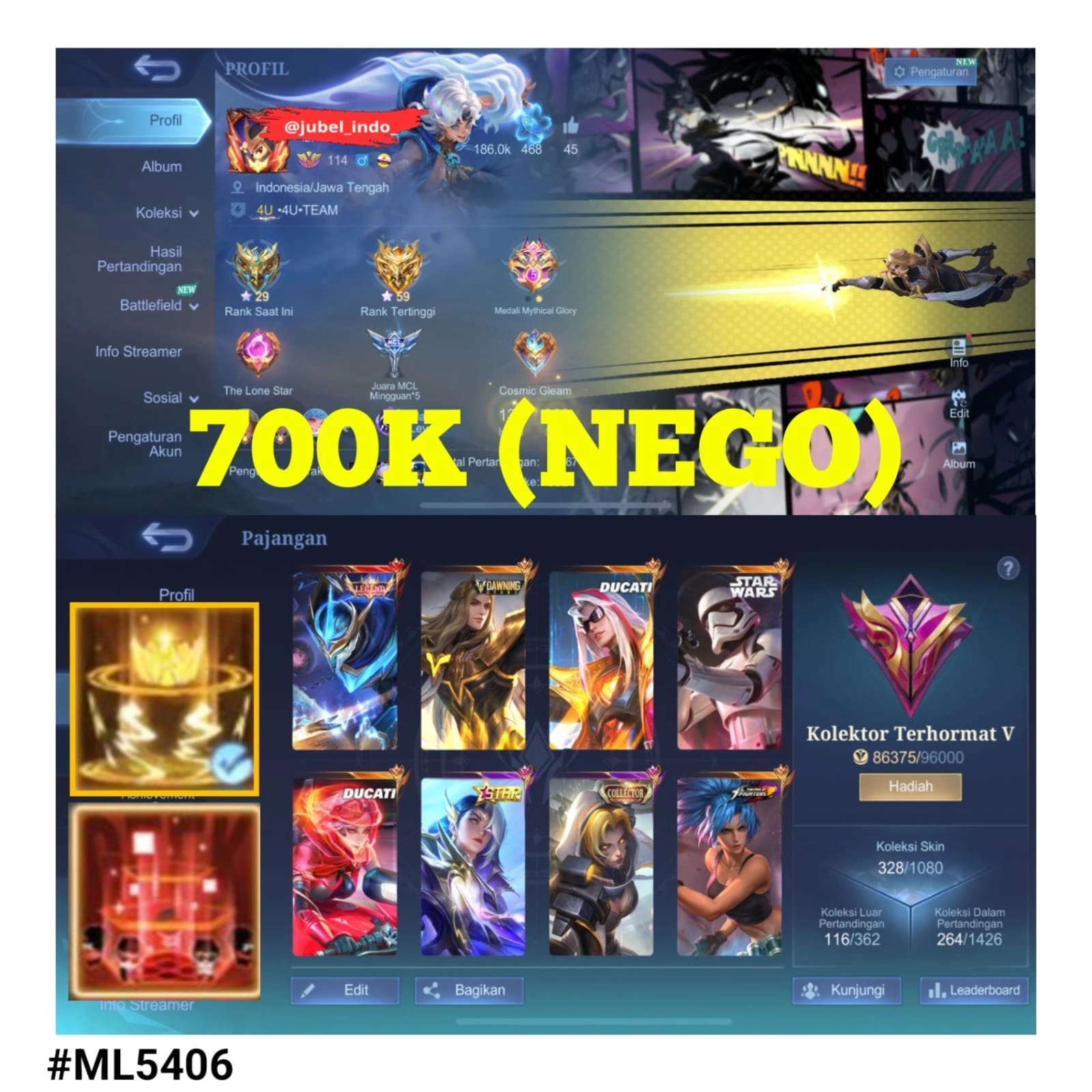STOK ML #ML5406