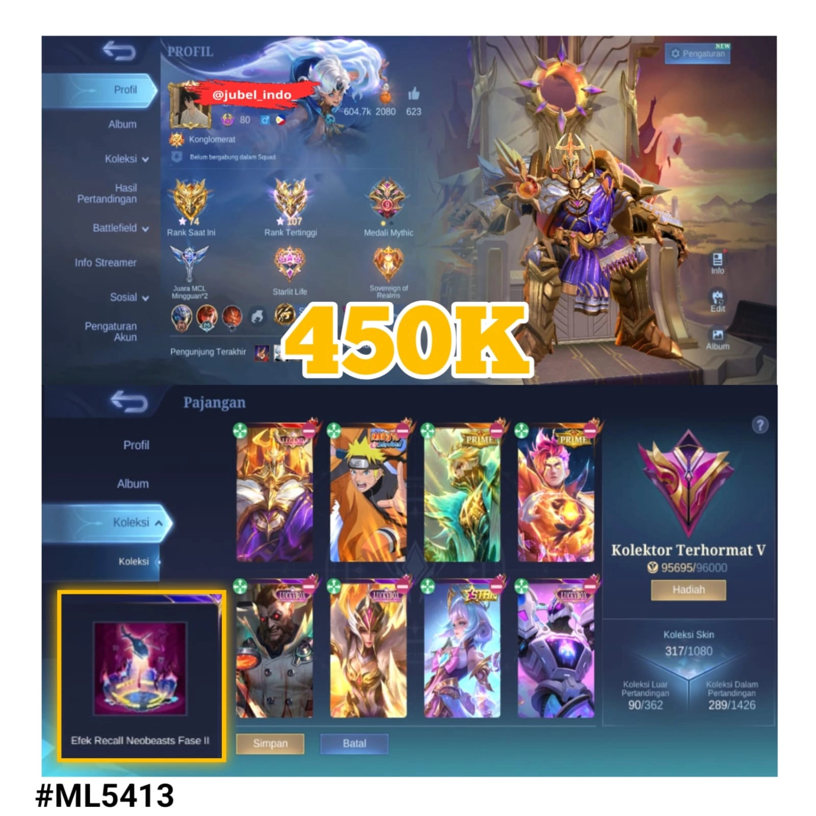 STOK ML #ML5413