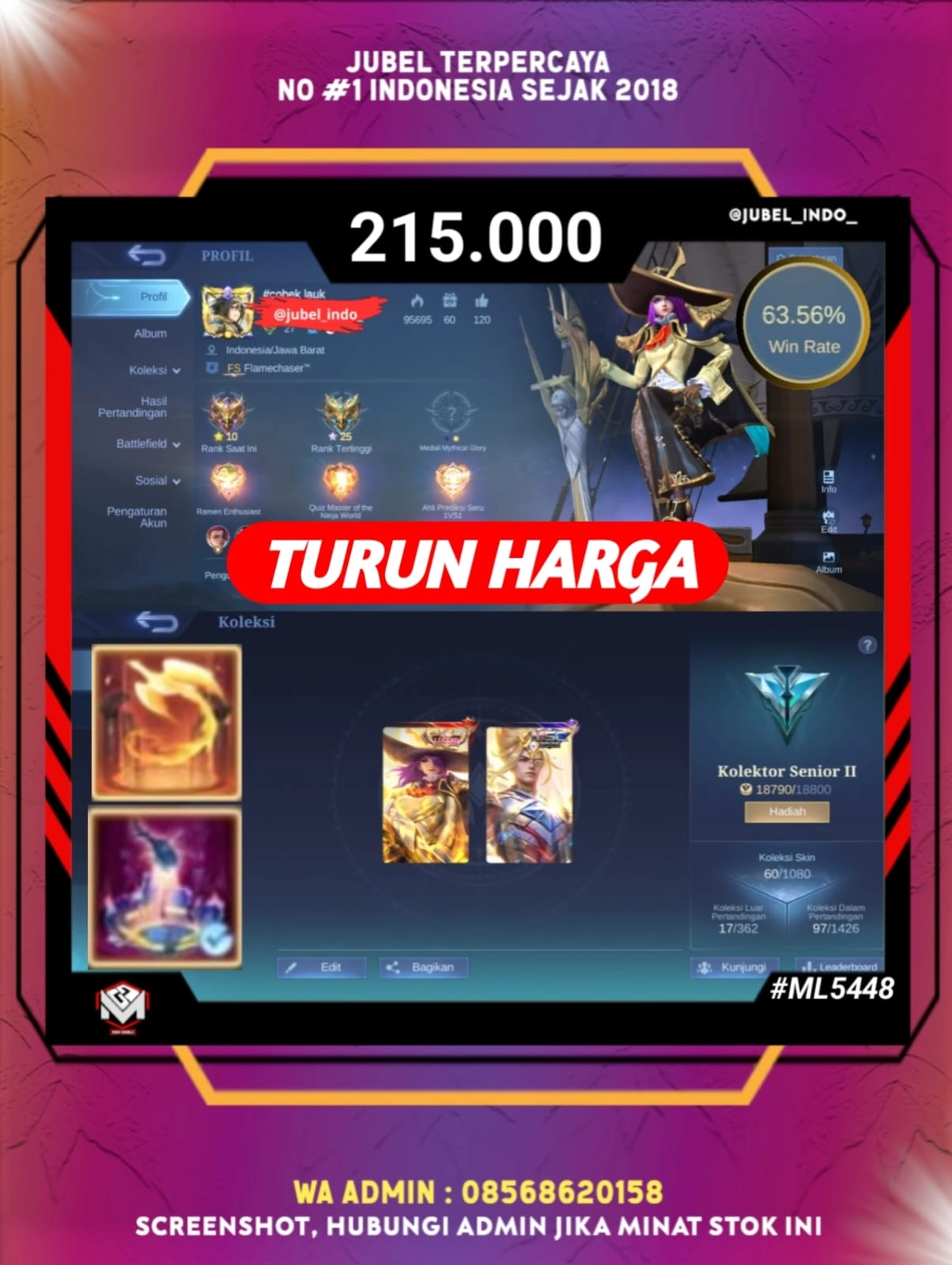 STOK ML #ML5448