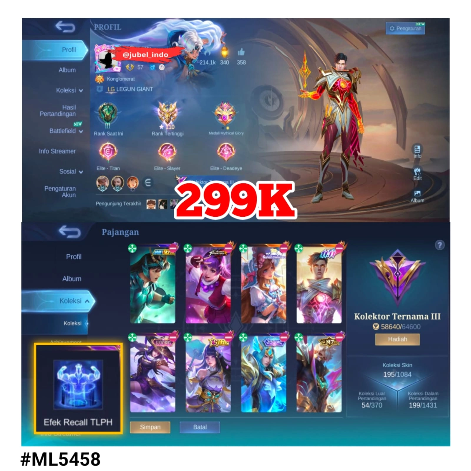 STOK ML #ML5458