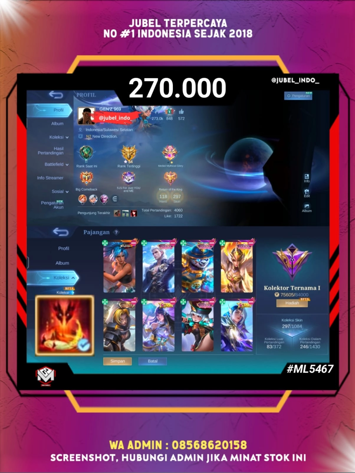 STOK ML #ML5467