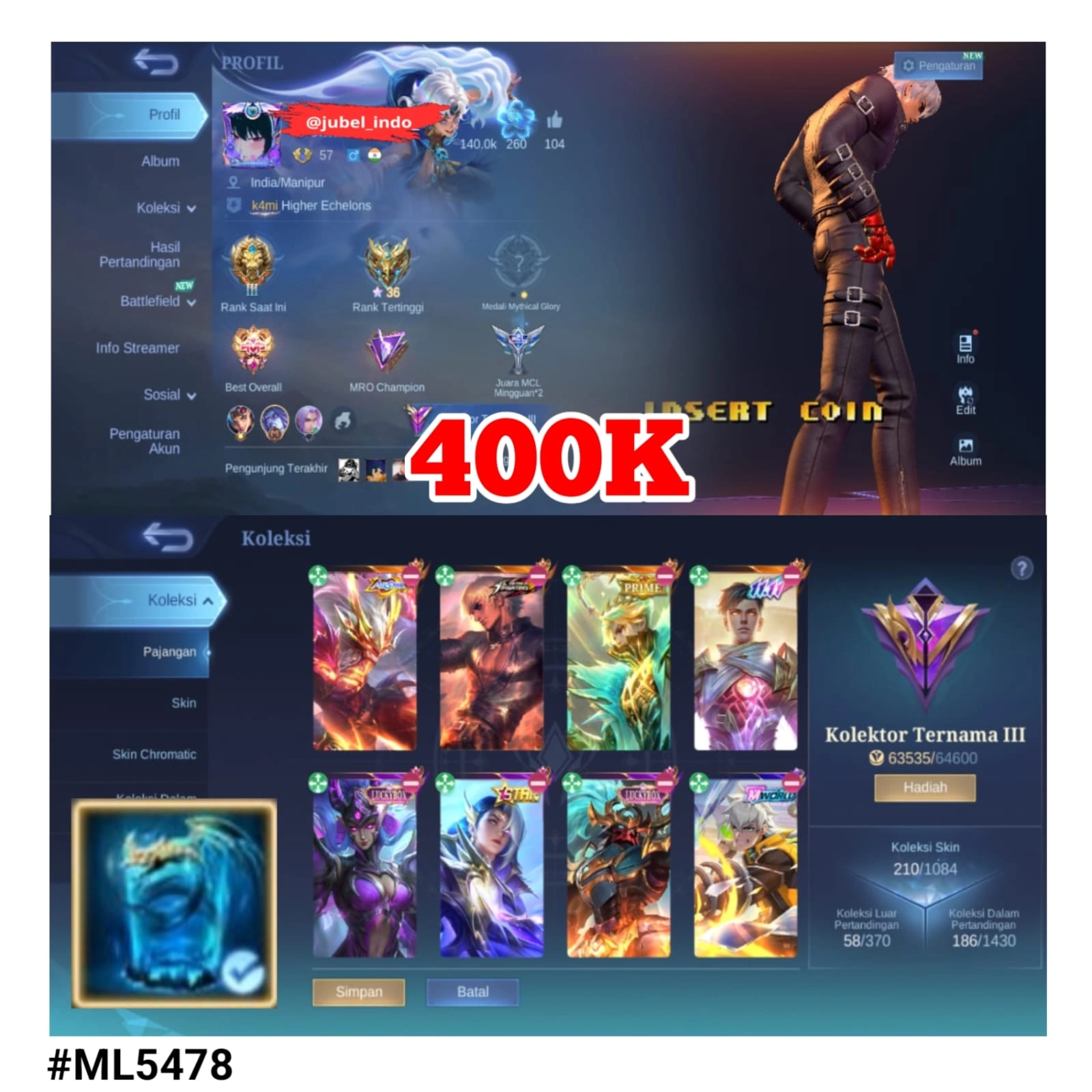 STOK ML #ML5478