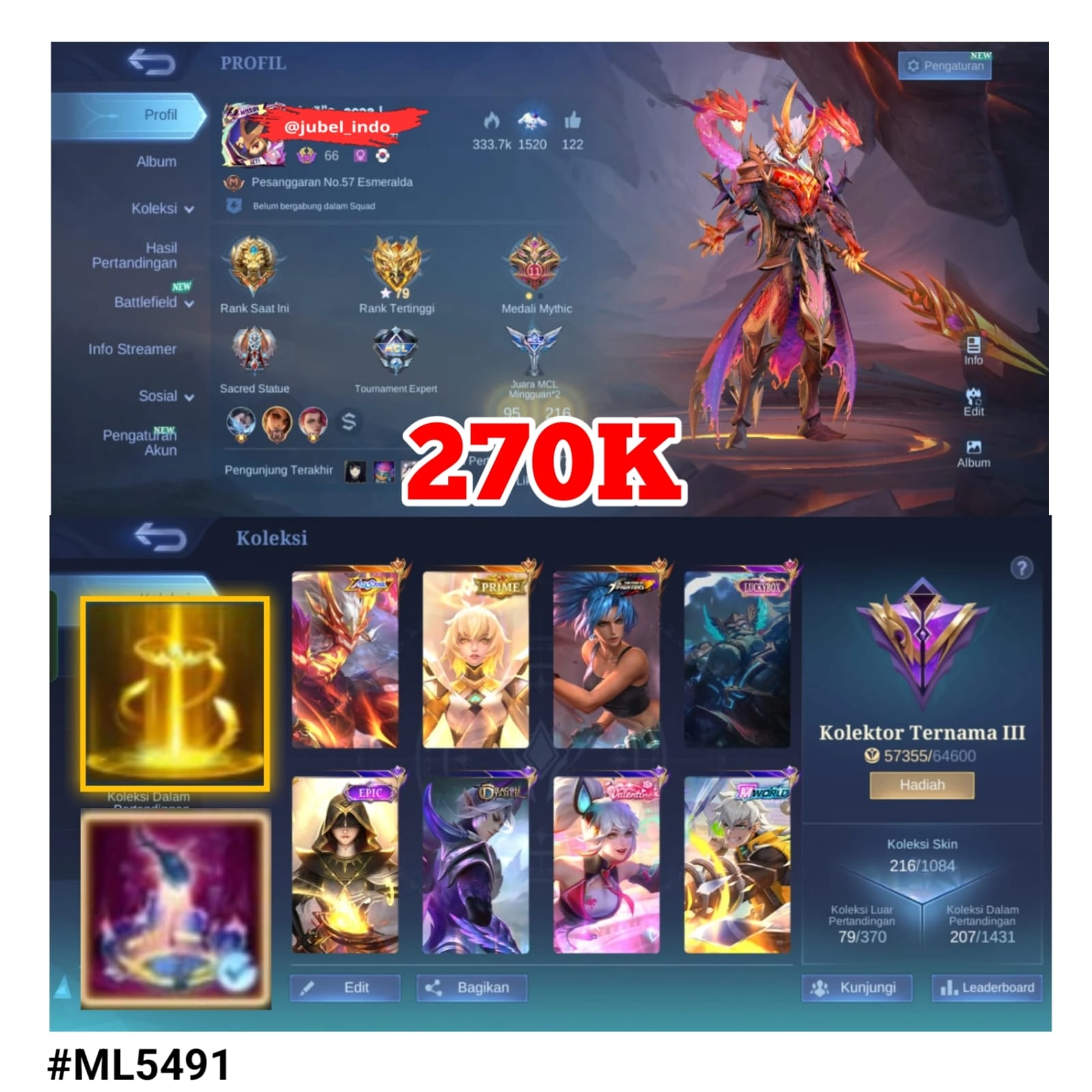 STOK ML #ML5491