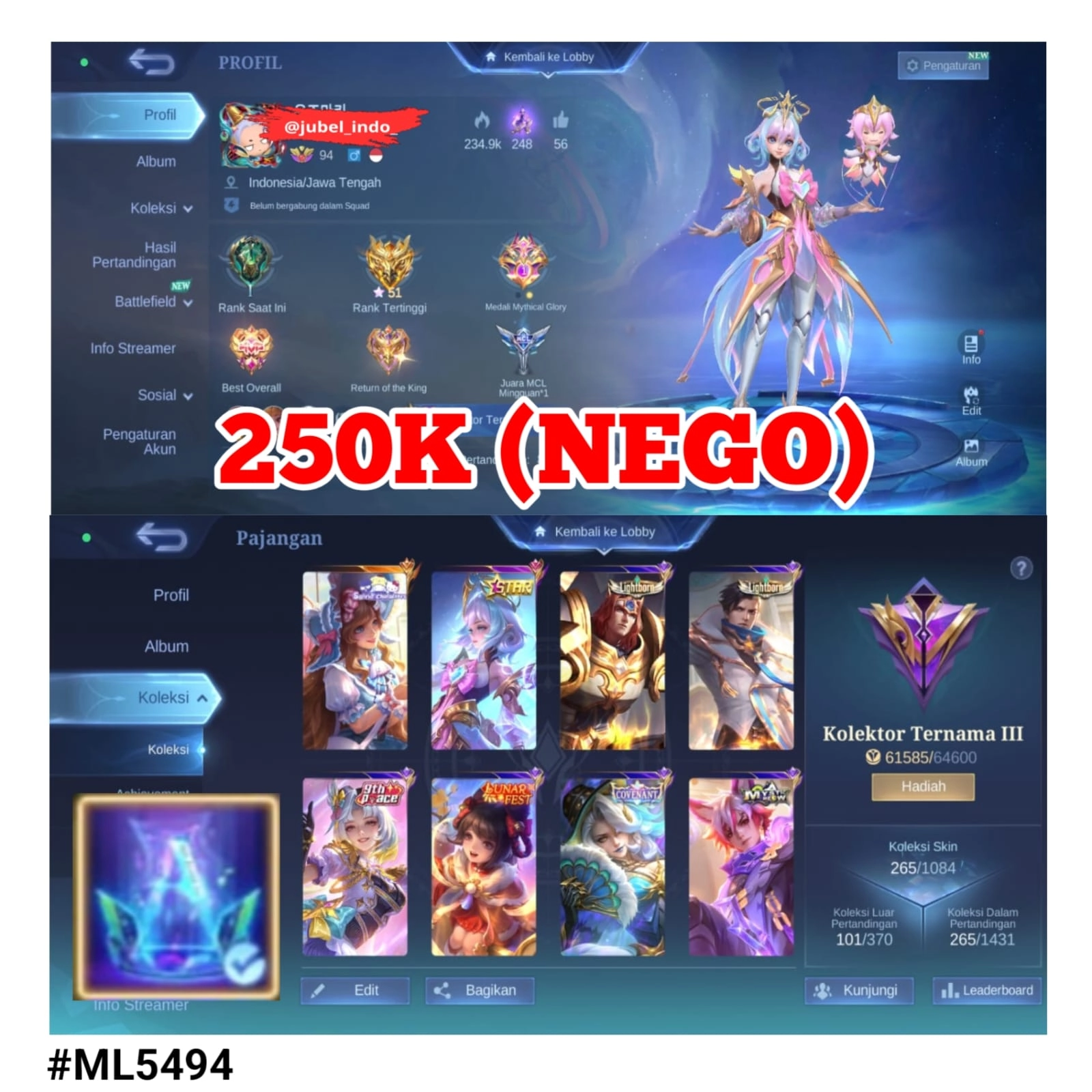 STOK ML #ML5494