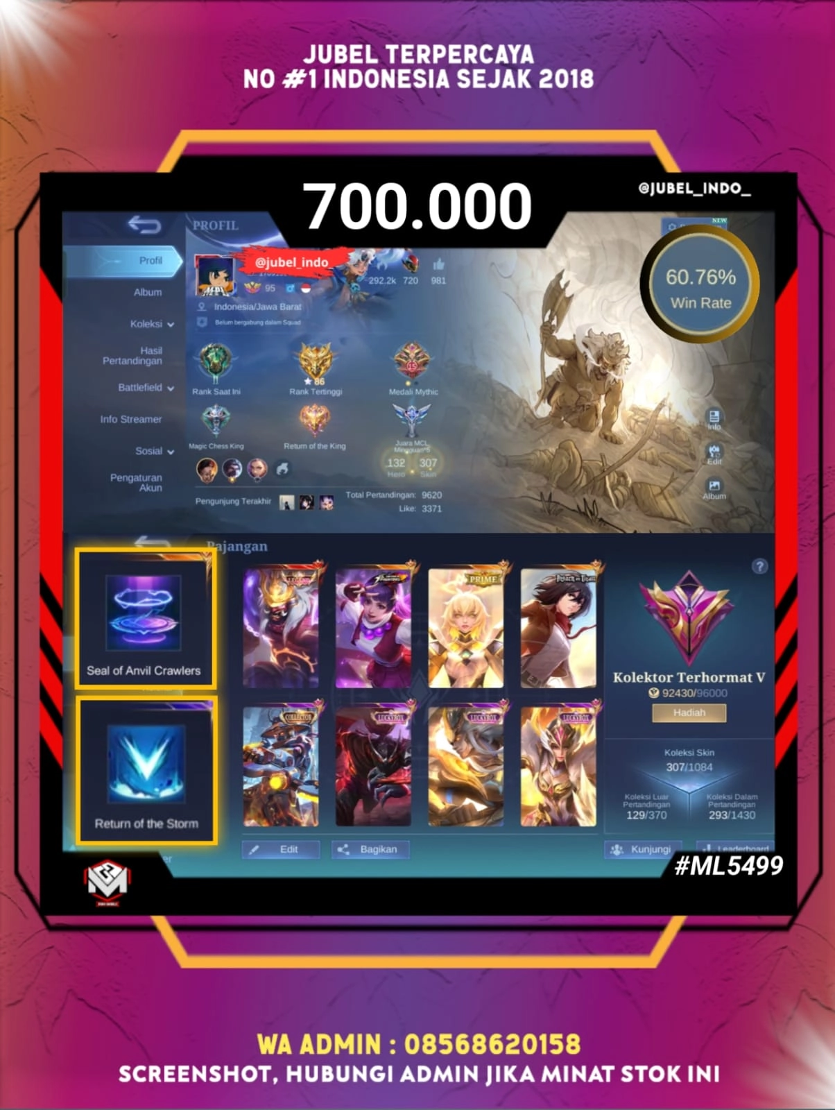 STOK ML #ML5499