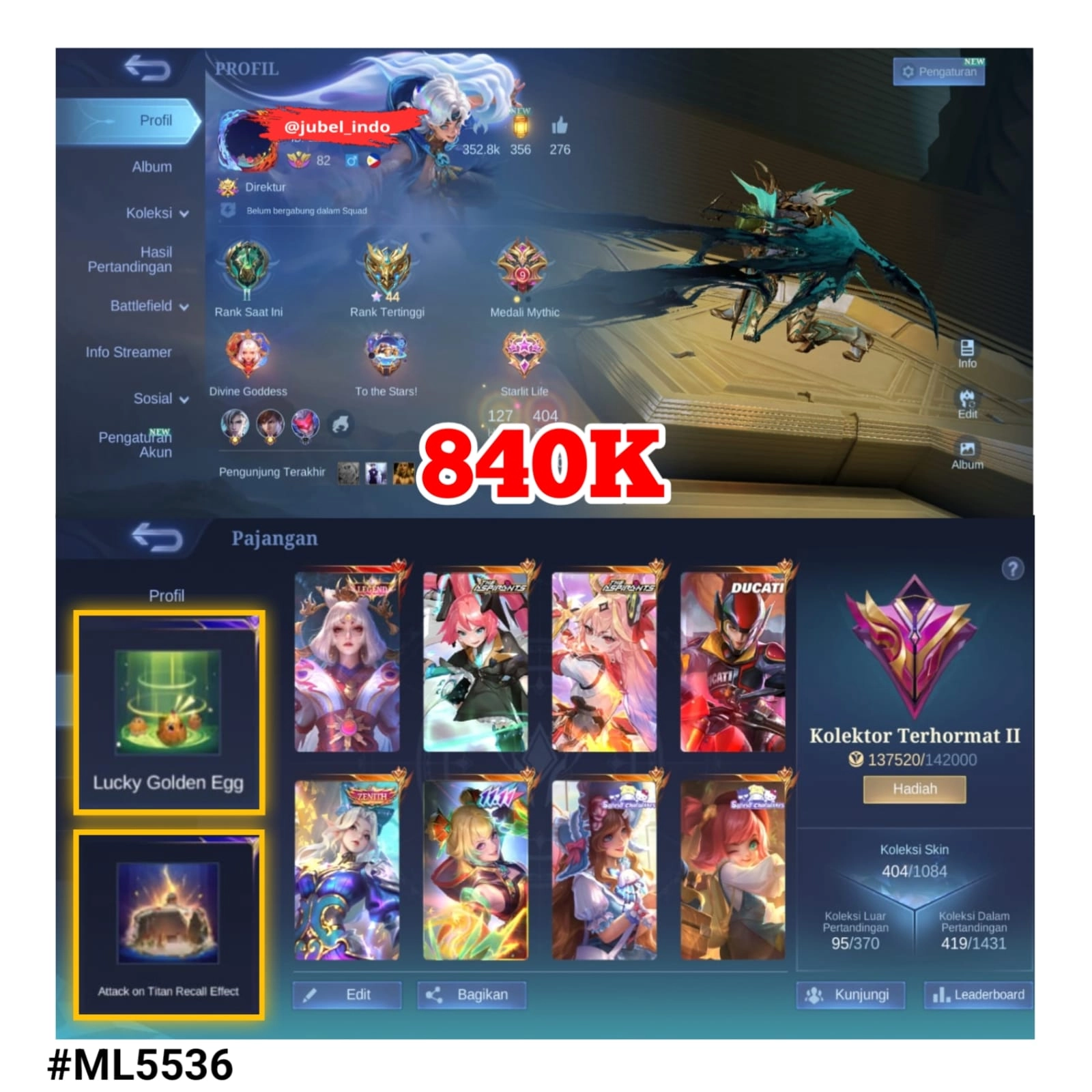 STOK ML #ML5536