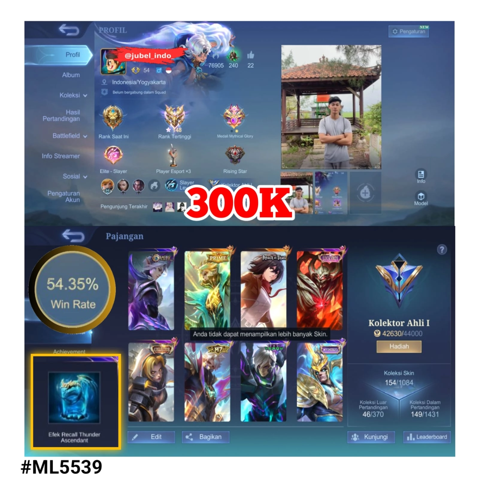 STOK ML #ML5539