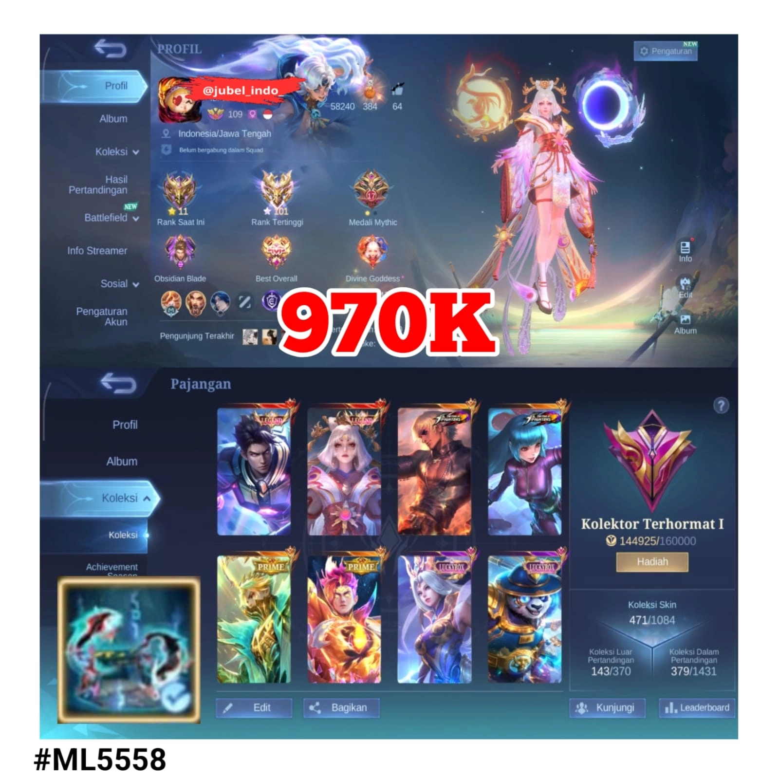 STOK ML #ML5558