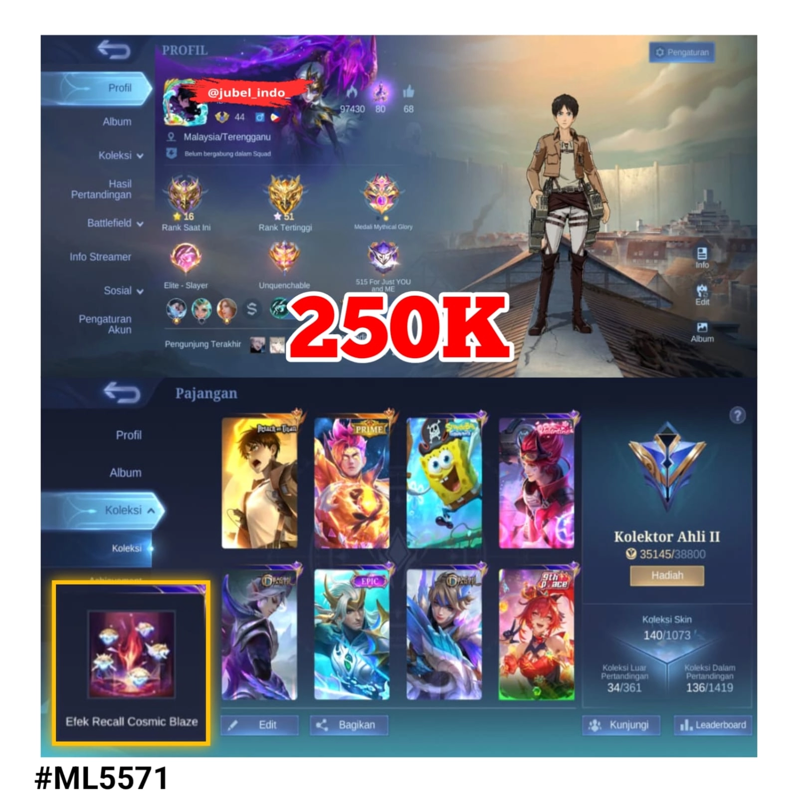 STOK ML #ML5571