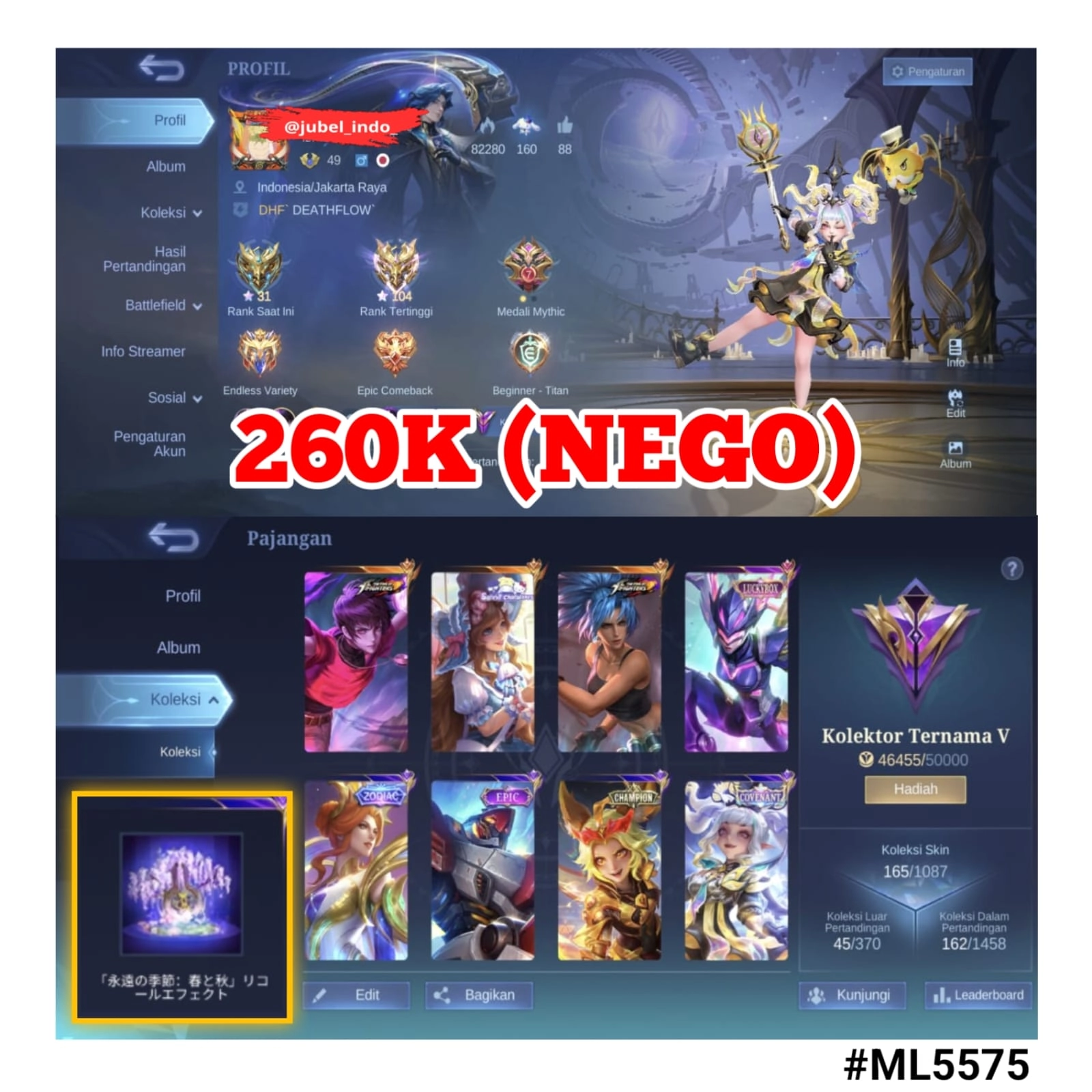 STOK ML #ML5575